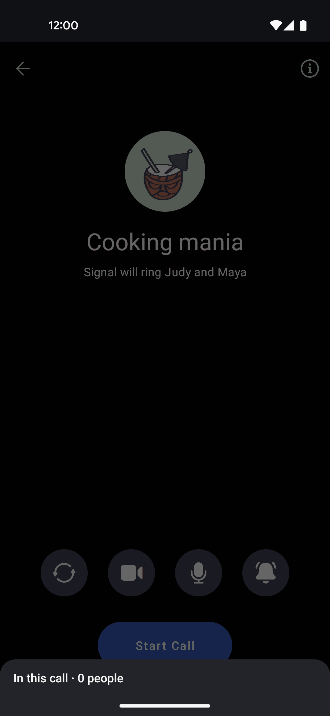Signal Android Social Networking interface screenshot 11