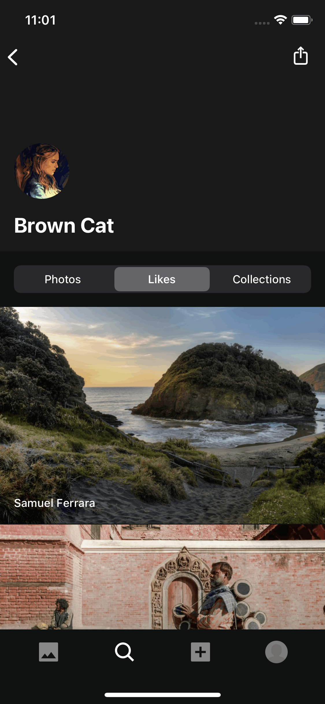 Unsplash iOS Photo & Video interface screenshot 24