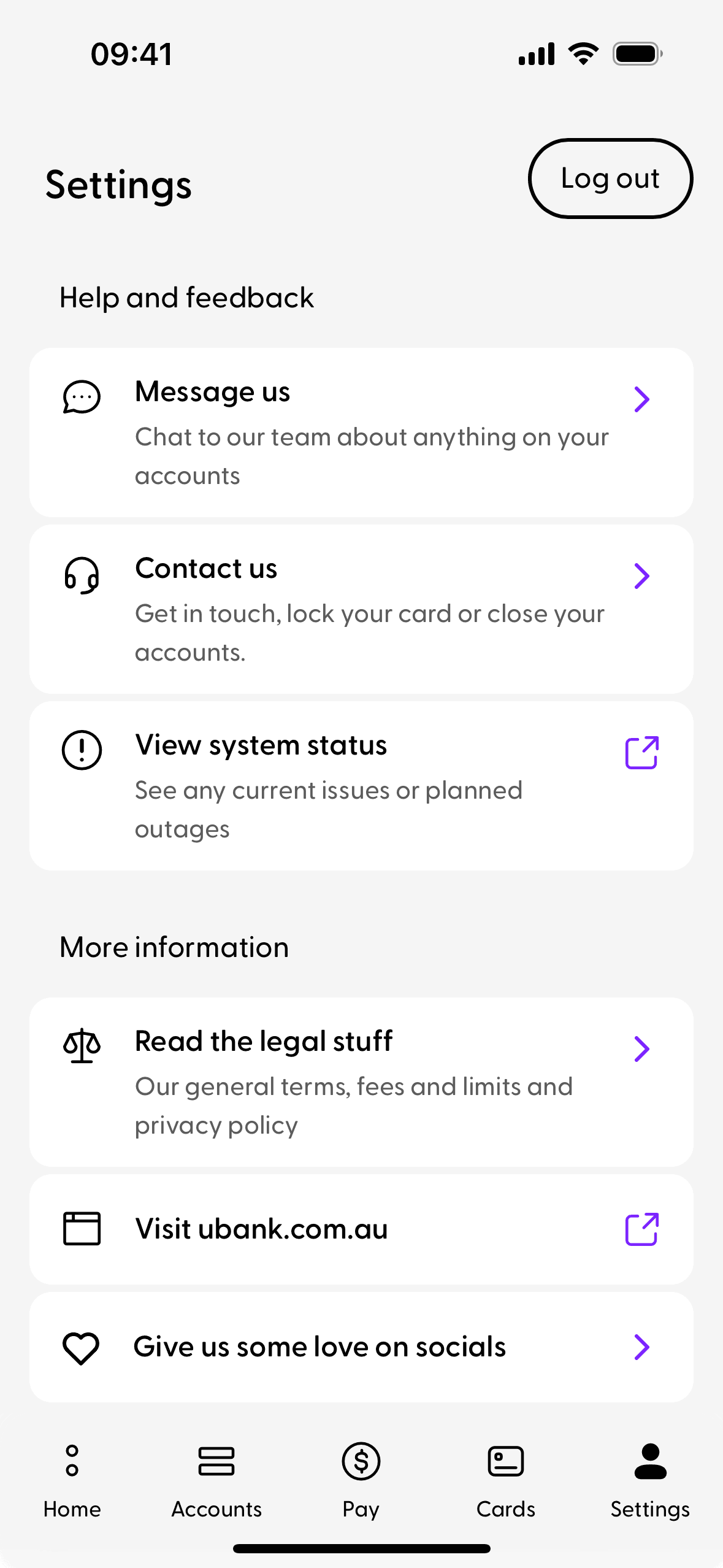 Ubank Money App iOS Finance interface screenshot 2