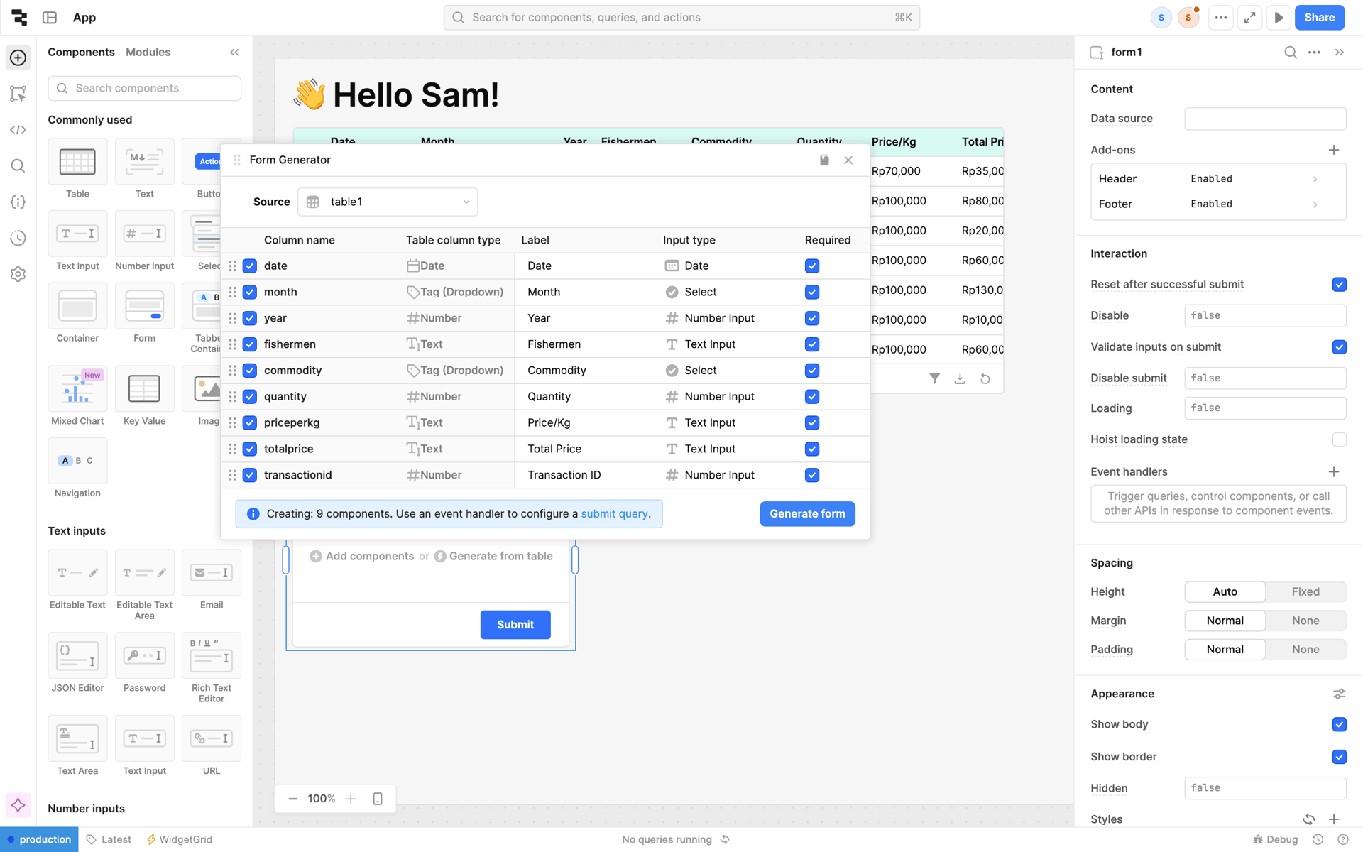 Retool Web Developer Tools interface screenshot 17