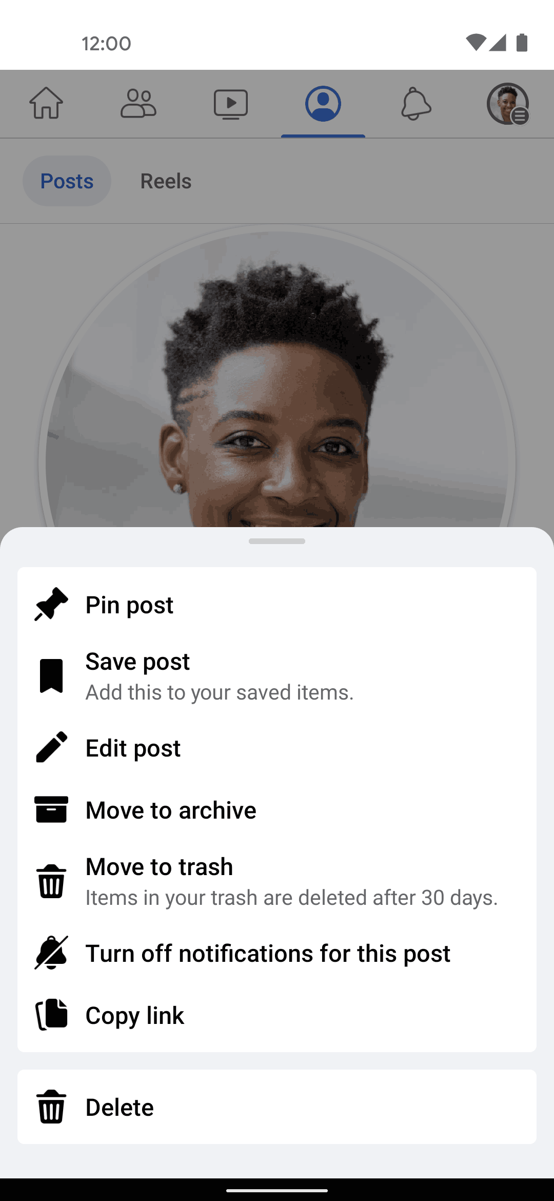 Facebook Android Social Networking interface screenshot 24