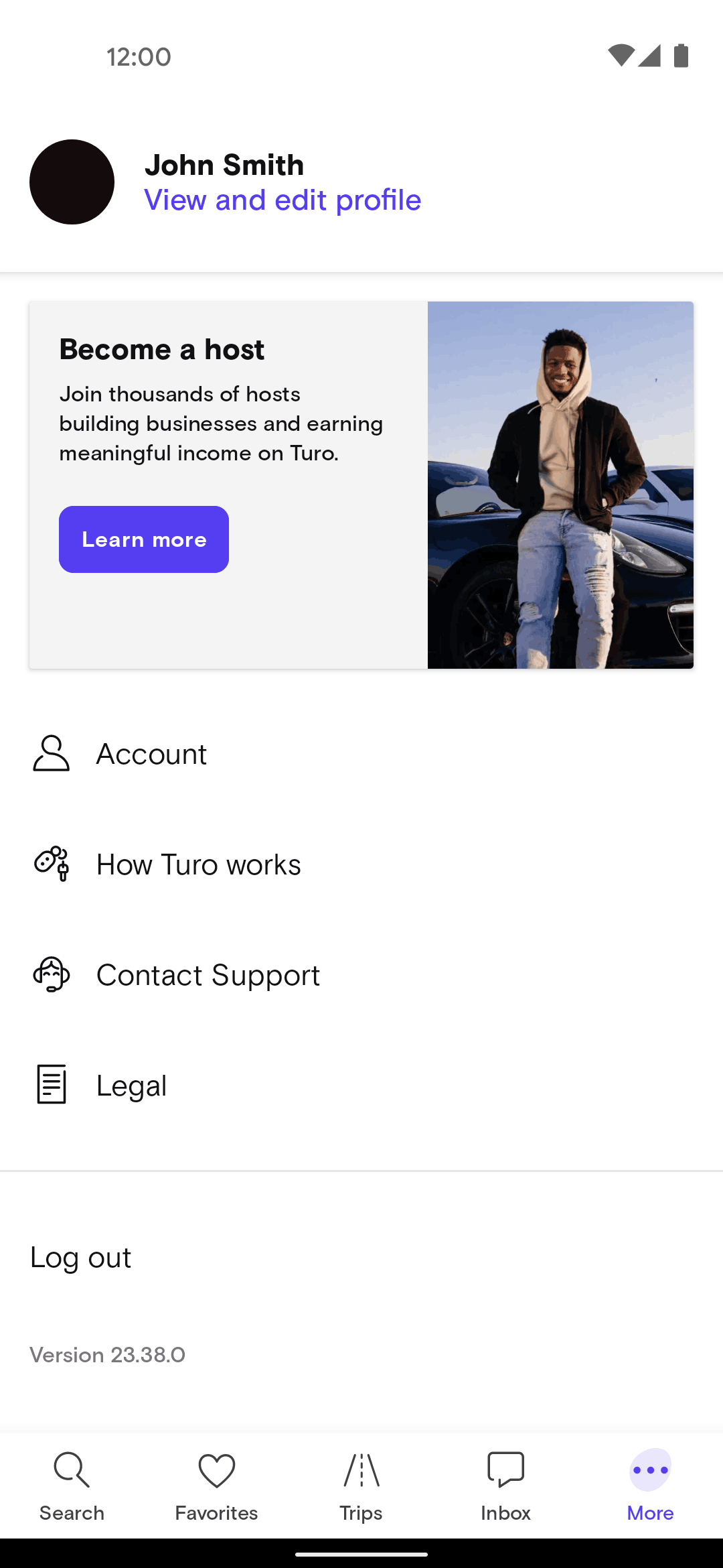Turo Android Travel & Transportation interface screenshot 3