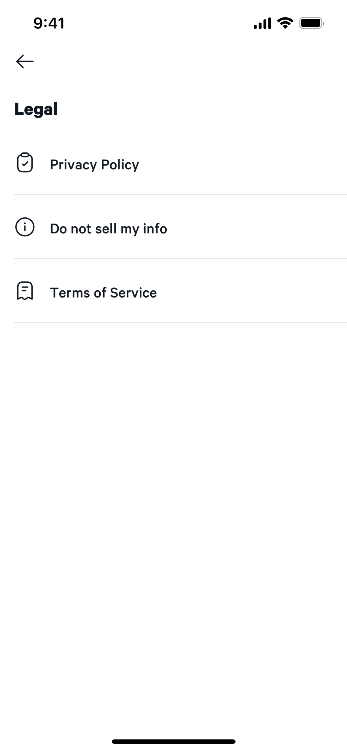 Affirm iOS Finance interface screenshot 23