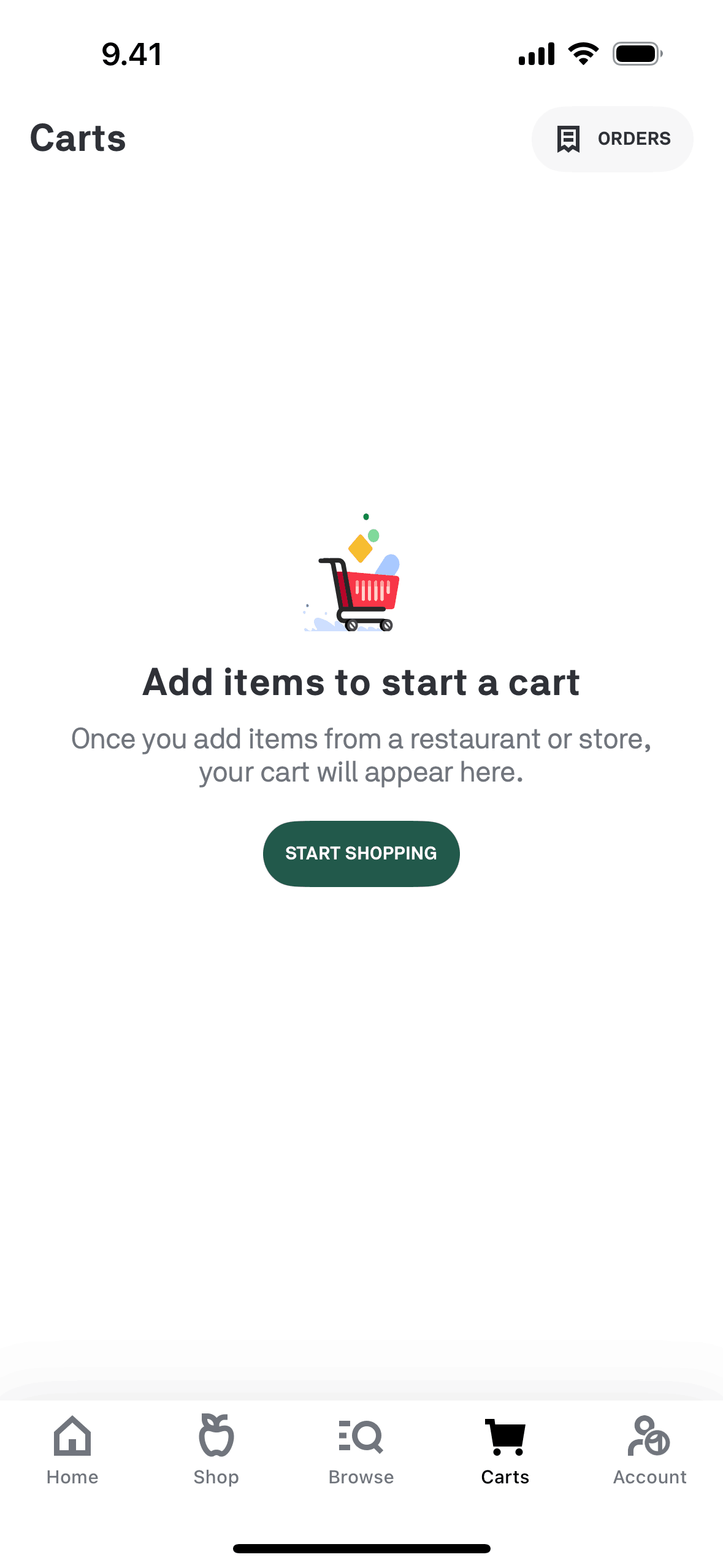 Postmates iOS Food & Drink interface screenshot 17