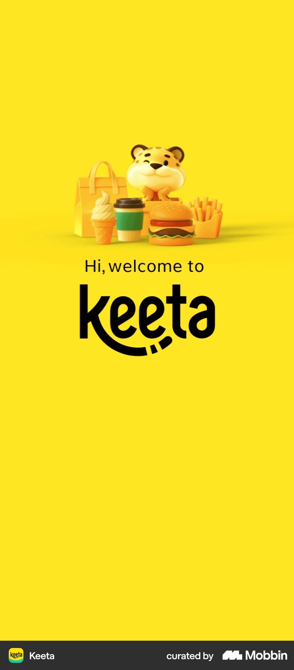 Keeta iOS Food & Drink interface screenshot 1