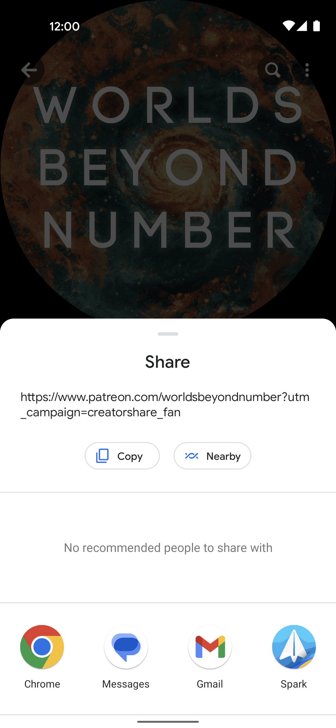 Patreon Android Social Networking interface screenshot 17