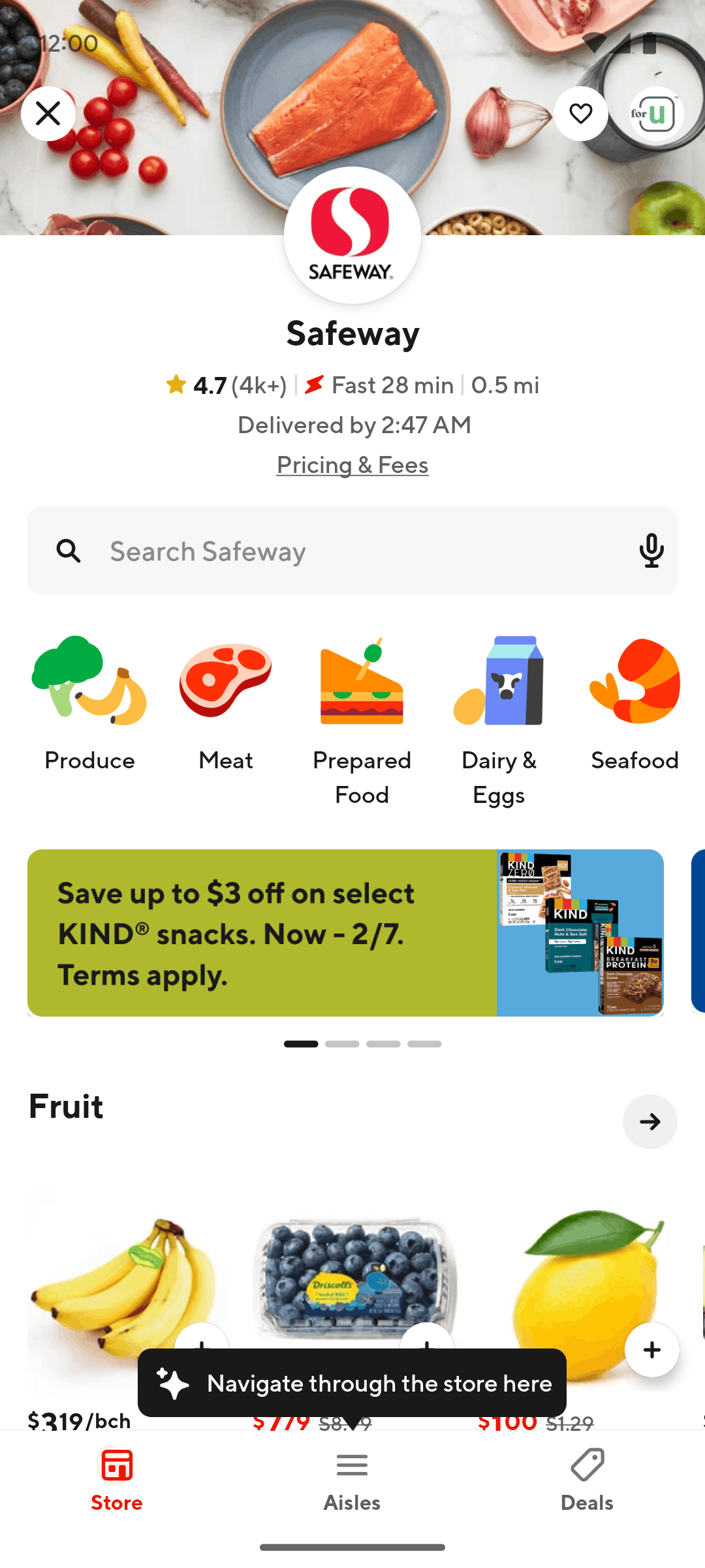 DoorDash Android Shopping interface screenshot 13