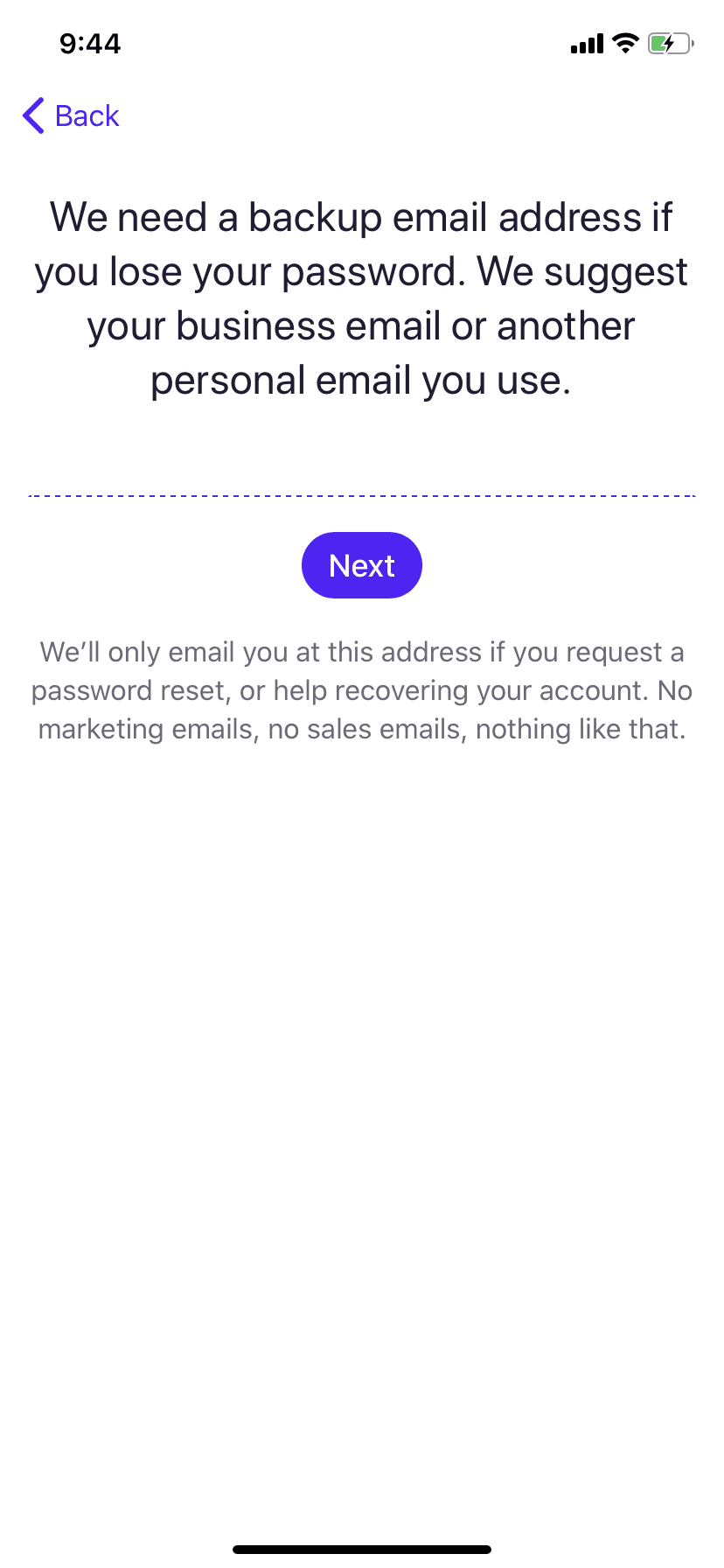HEY iOS Productivity interface screenshot 5