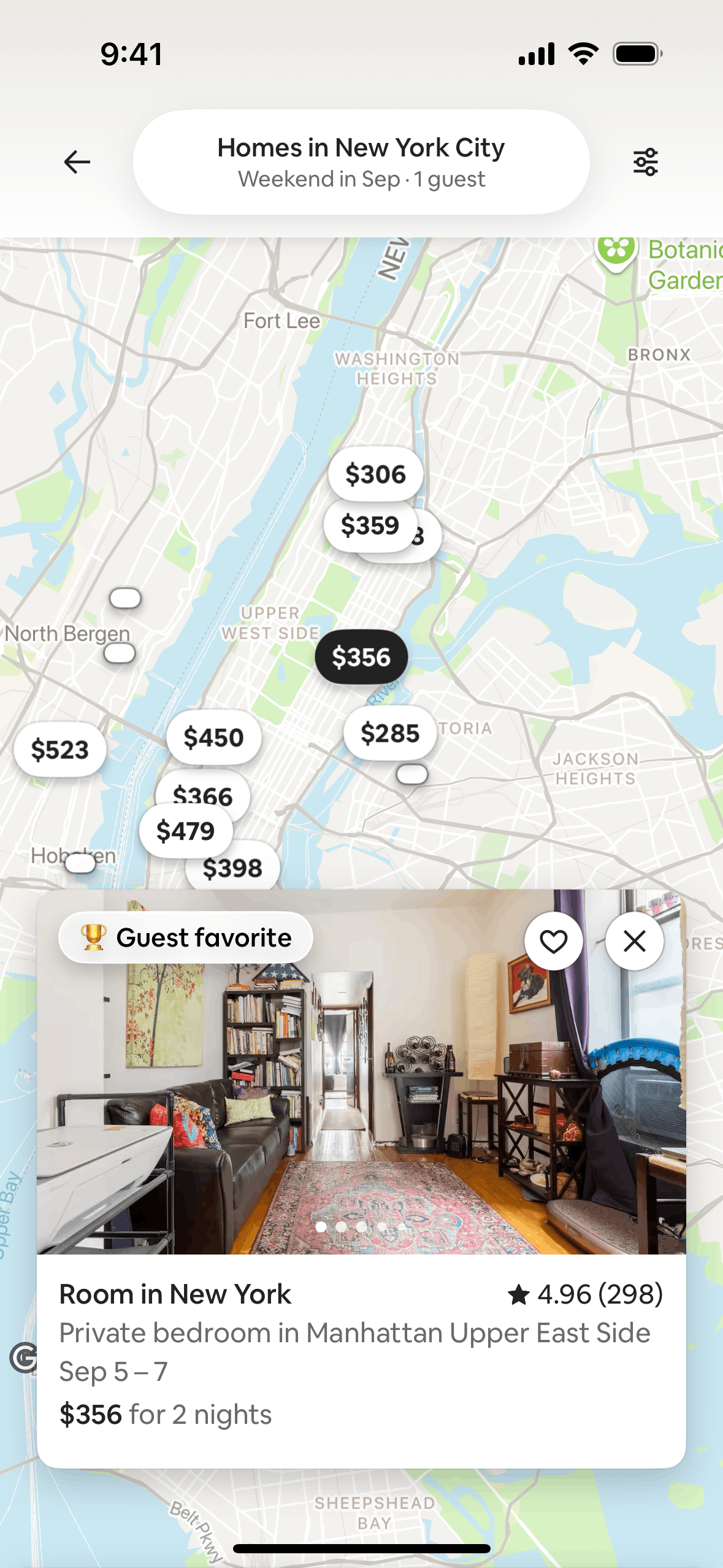Airbnb iOS Real Estate interface screenshot 5