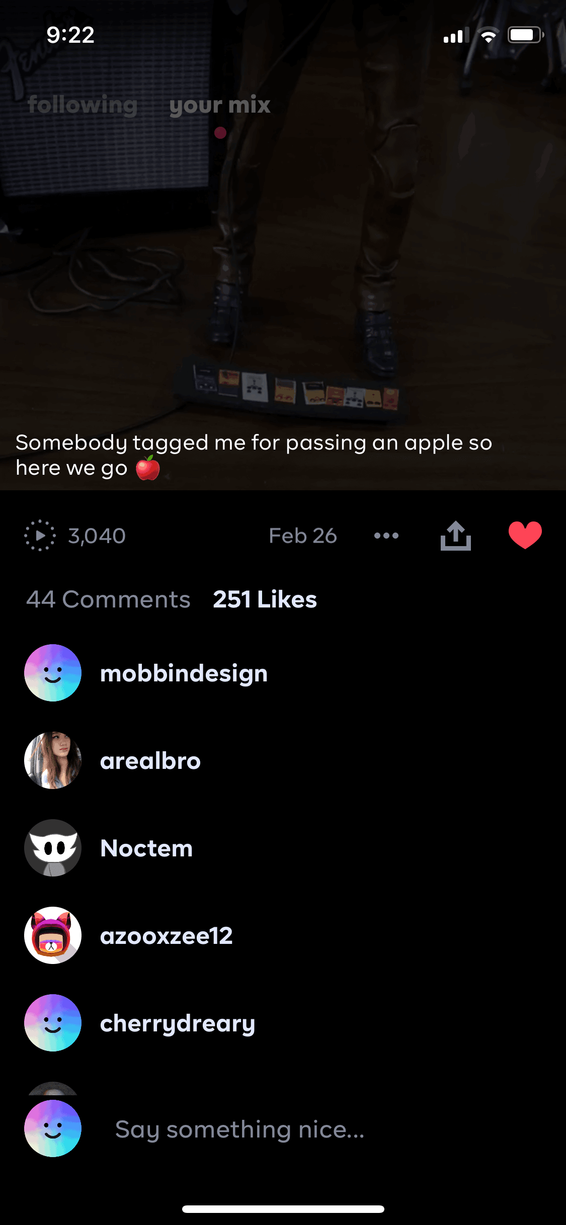 Byte iOS Social Networking interface screenshot 15