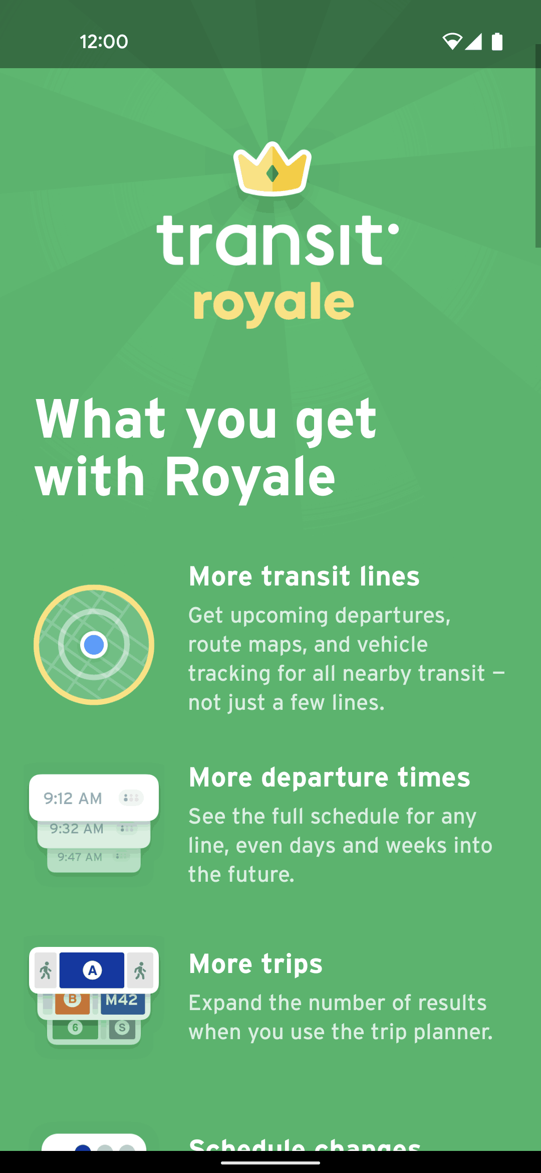 Transit Android Maps & Navigation interface screenshot 3