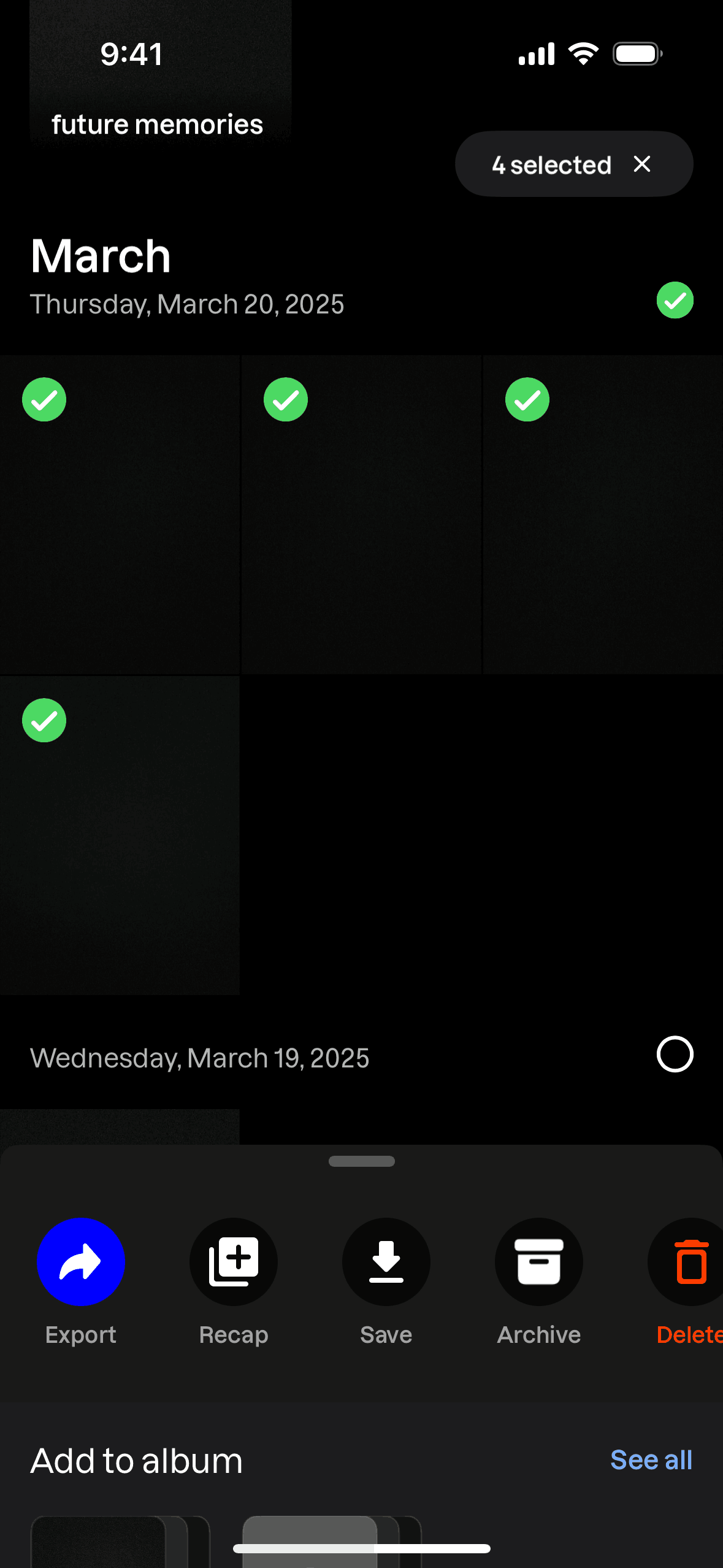 Lapse iOS Photo & Video interface screenshot 14