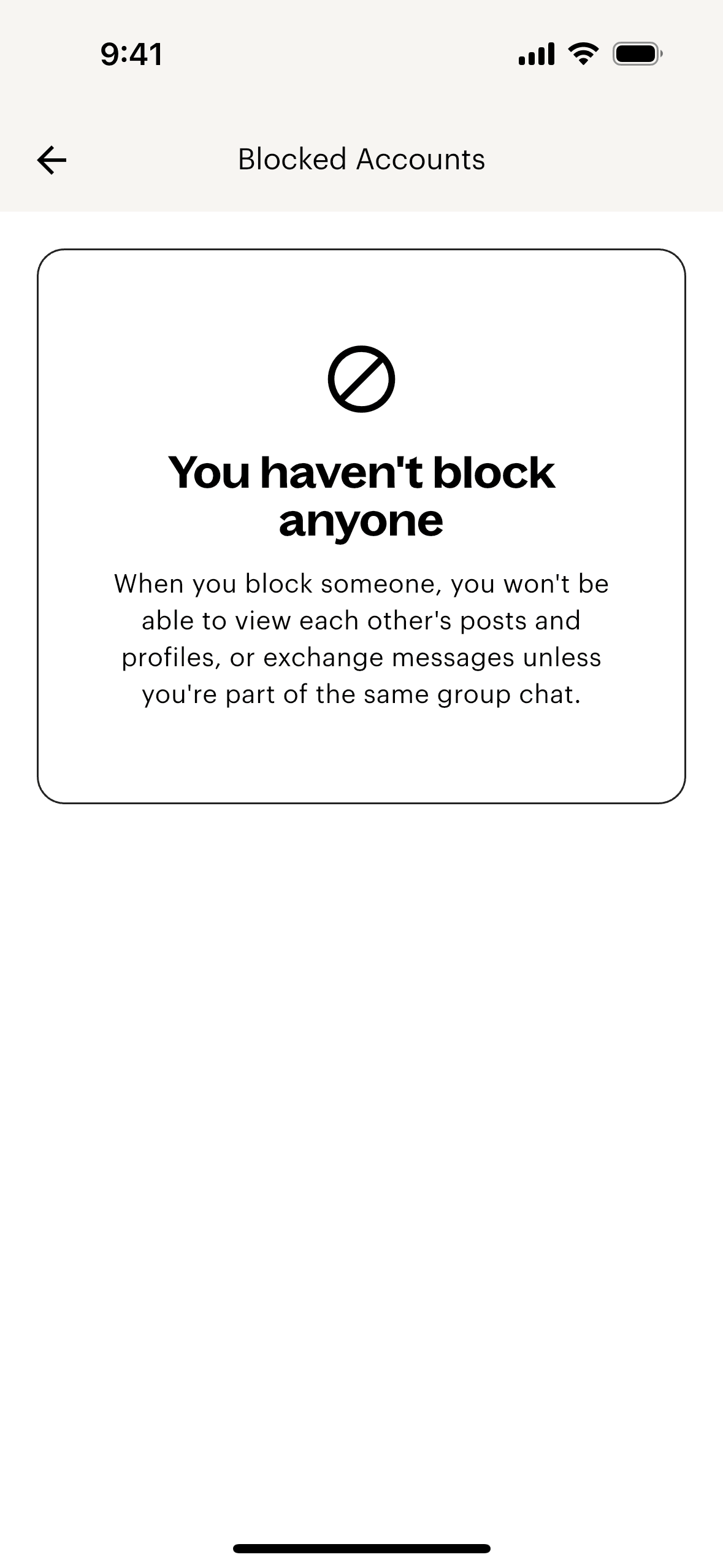 Lex iOS Social Networking interface screenshot 14
