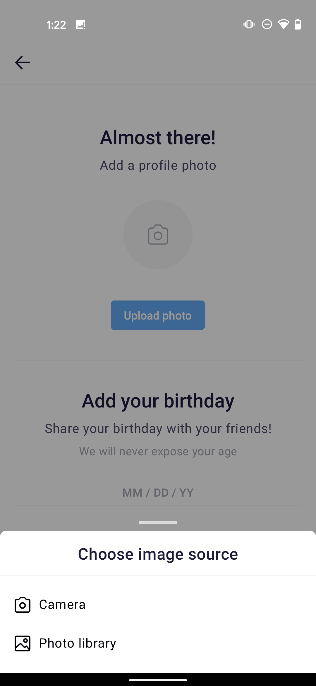 IRL Android Social Networking interface screenshot 21