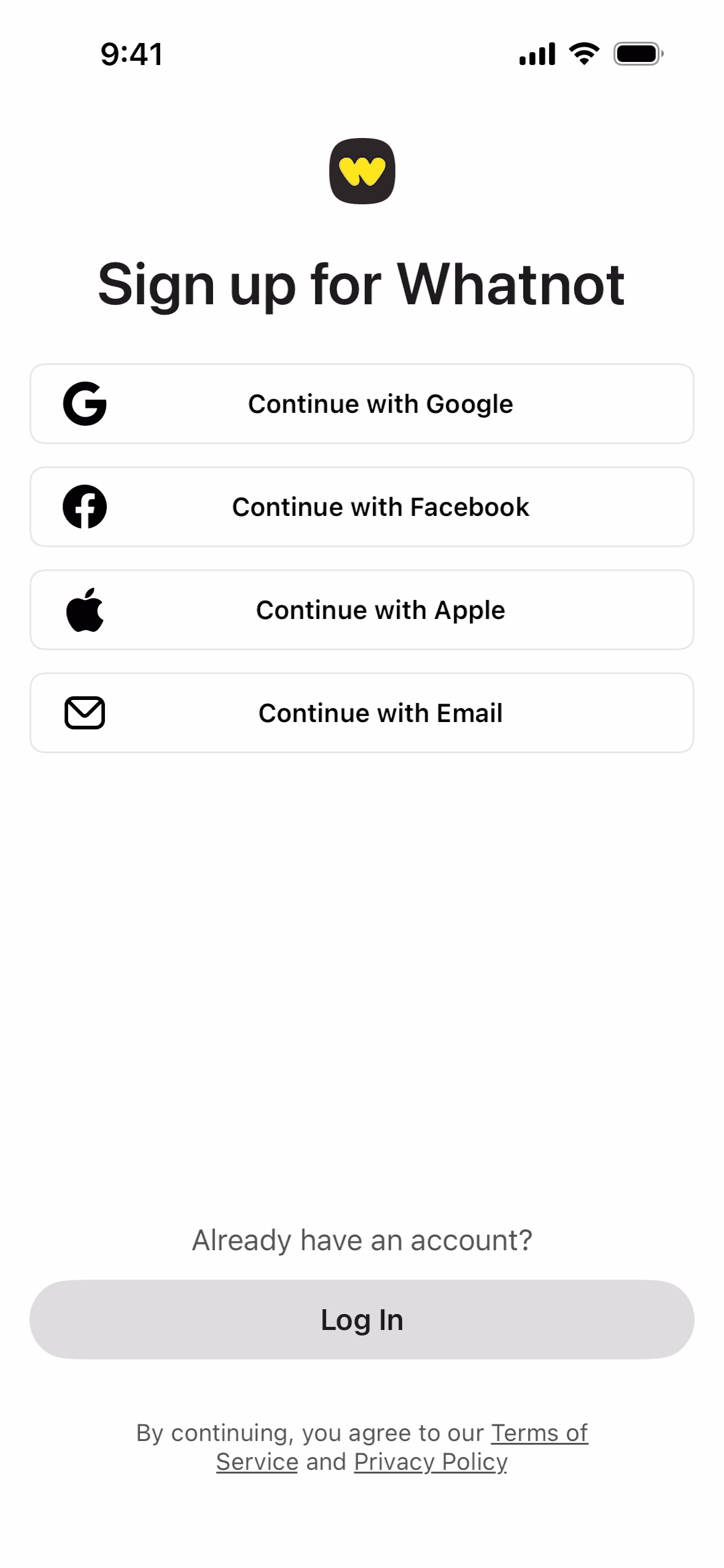 Whatnot iOS Shopping interface screenshot 7