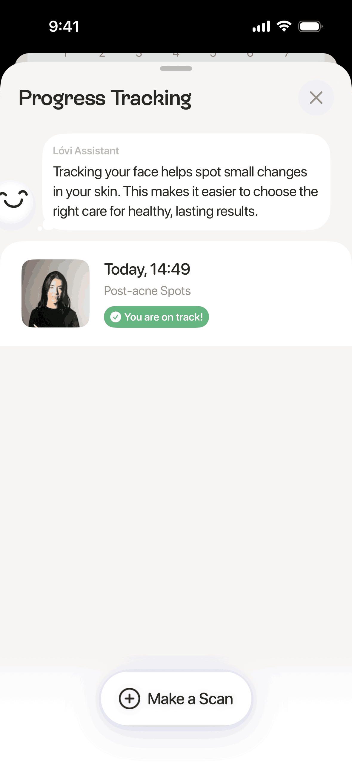 Lovi iOS AI interface screenshot 13
