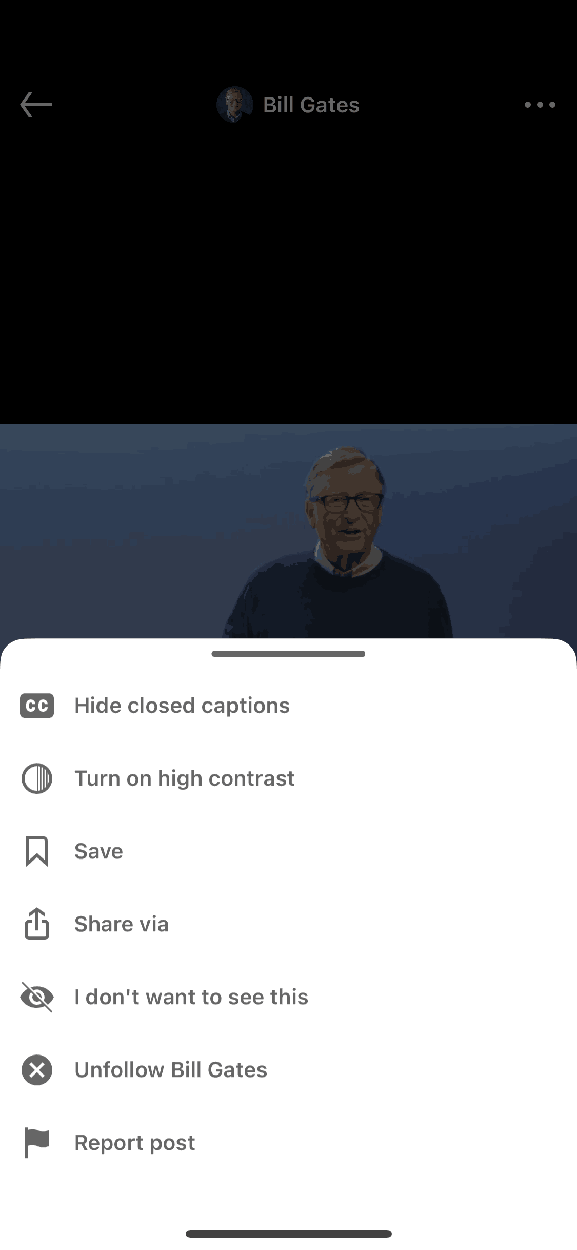 LinkedIn iOS Business interface screenshot 7