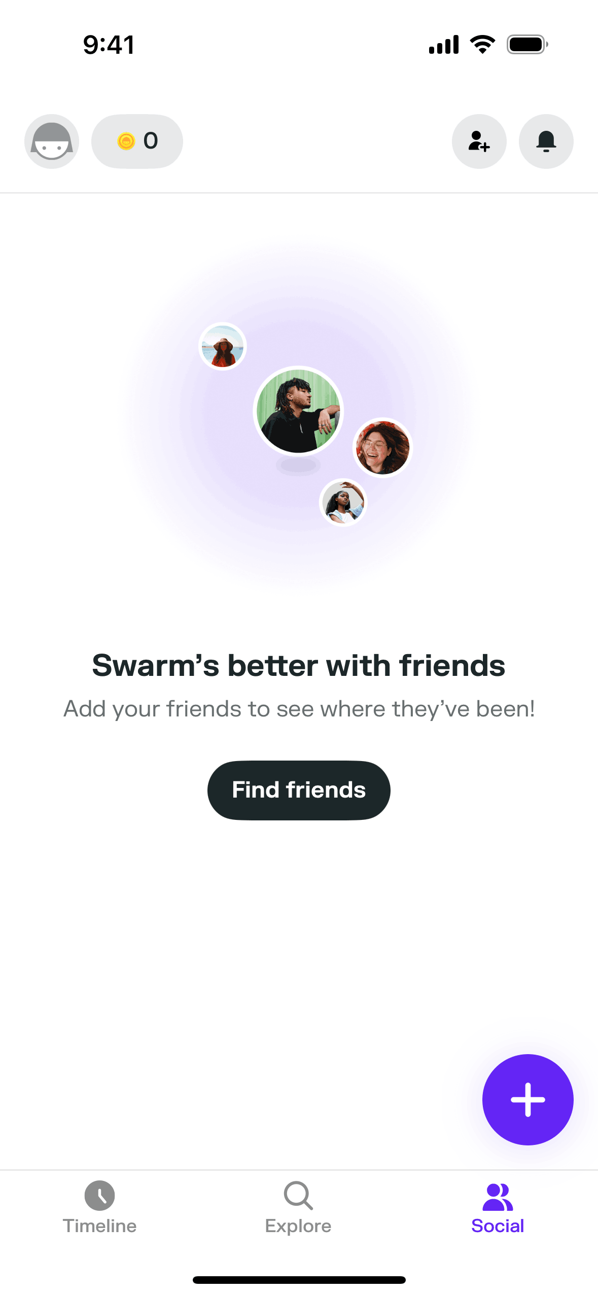 Swarm iOS Social Networking interface screenshot 18
