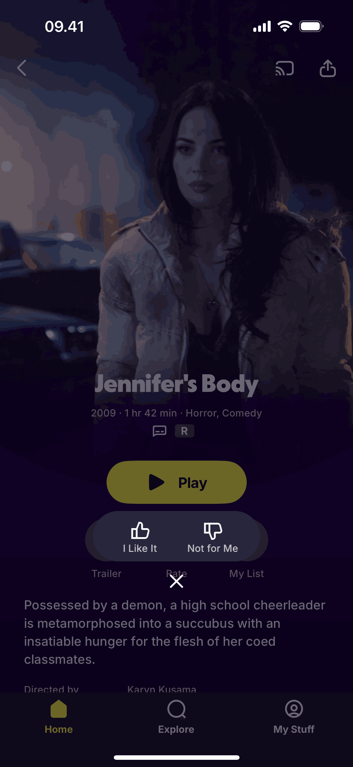 Tubi iOS Entertainment interface screenshot 15