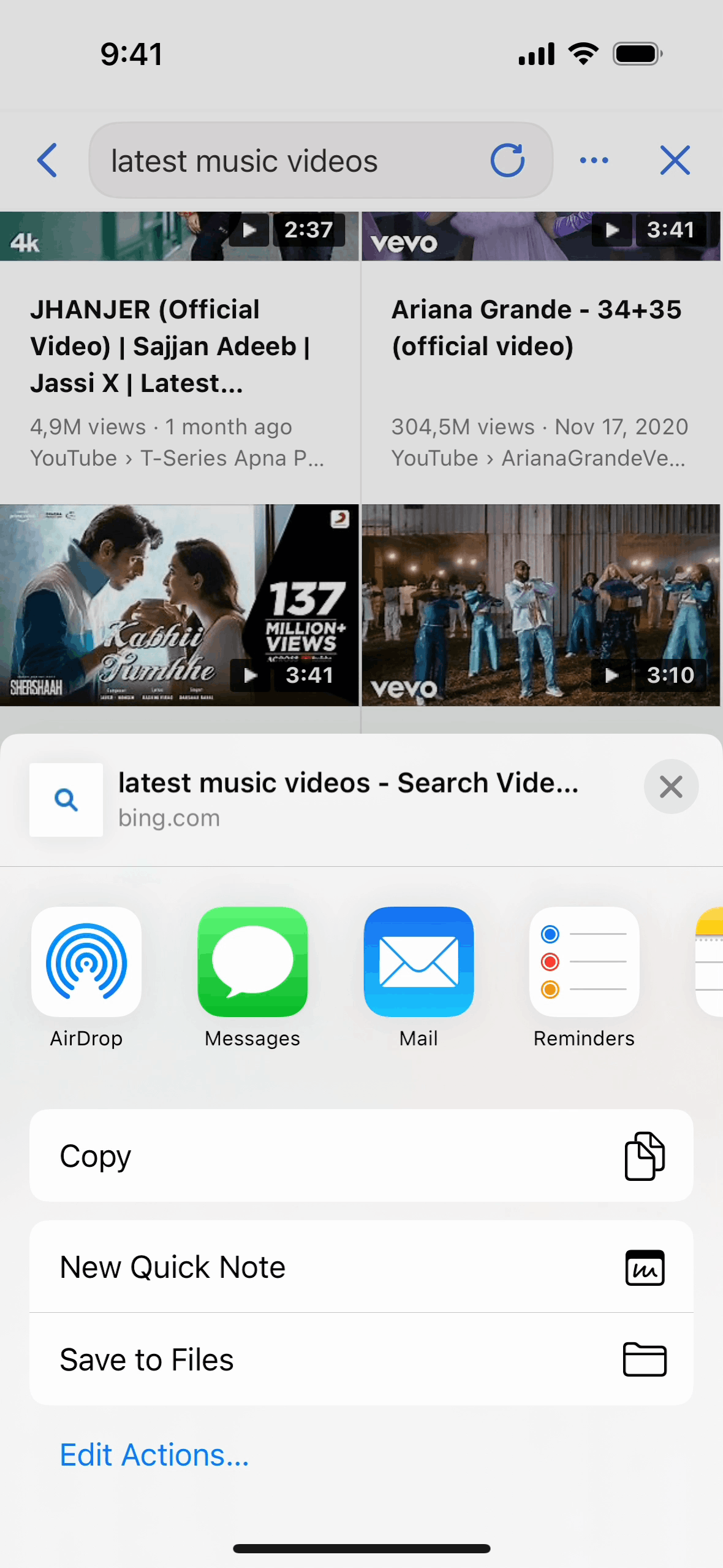 Microsoft Copilot iOS AI interface screenshot 21