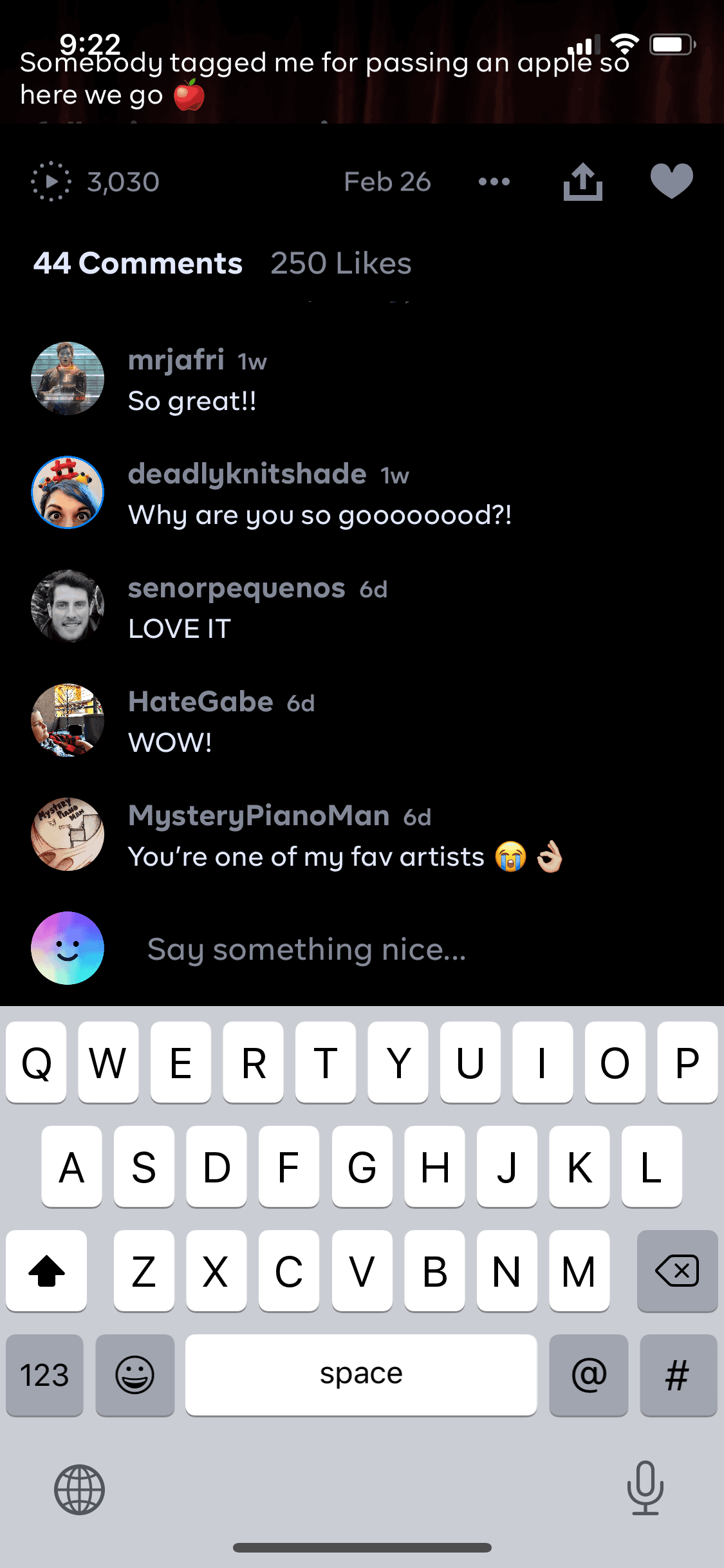 Byte iOS Social Networking interface screenshot 17