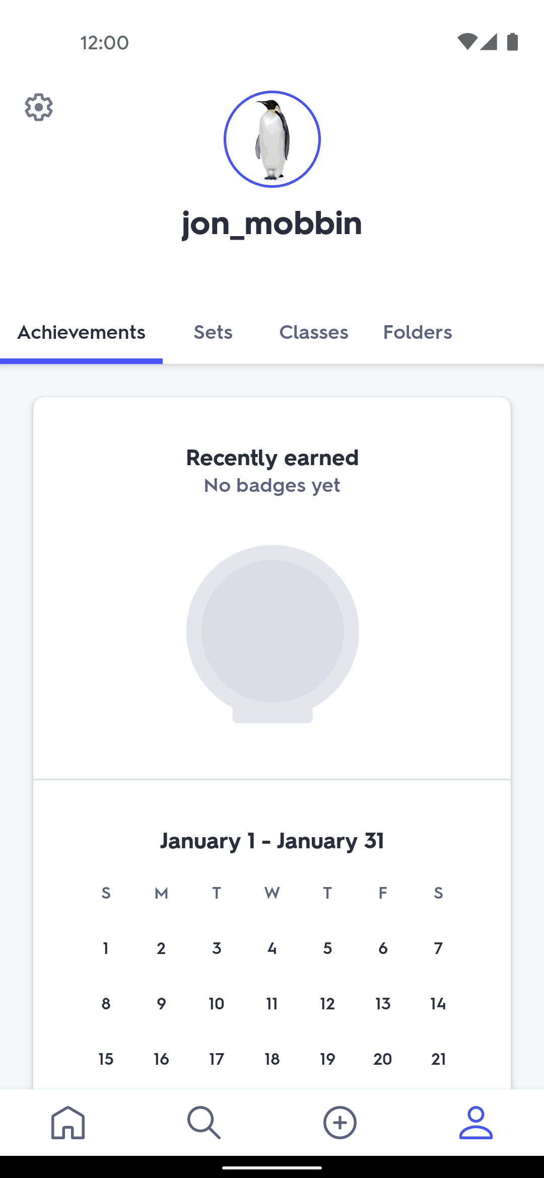 Quizlet Android Education interface screenshot 2