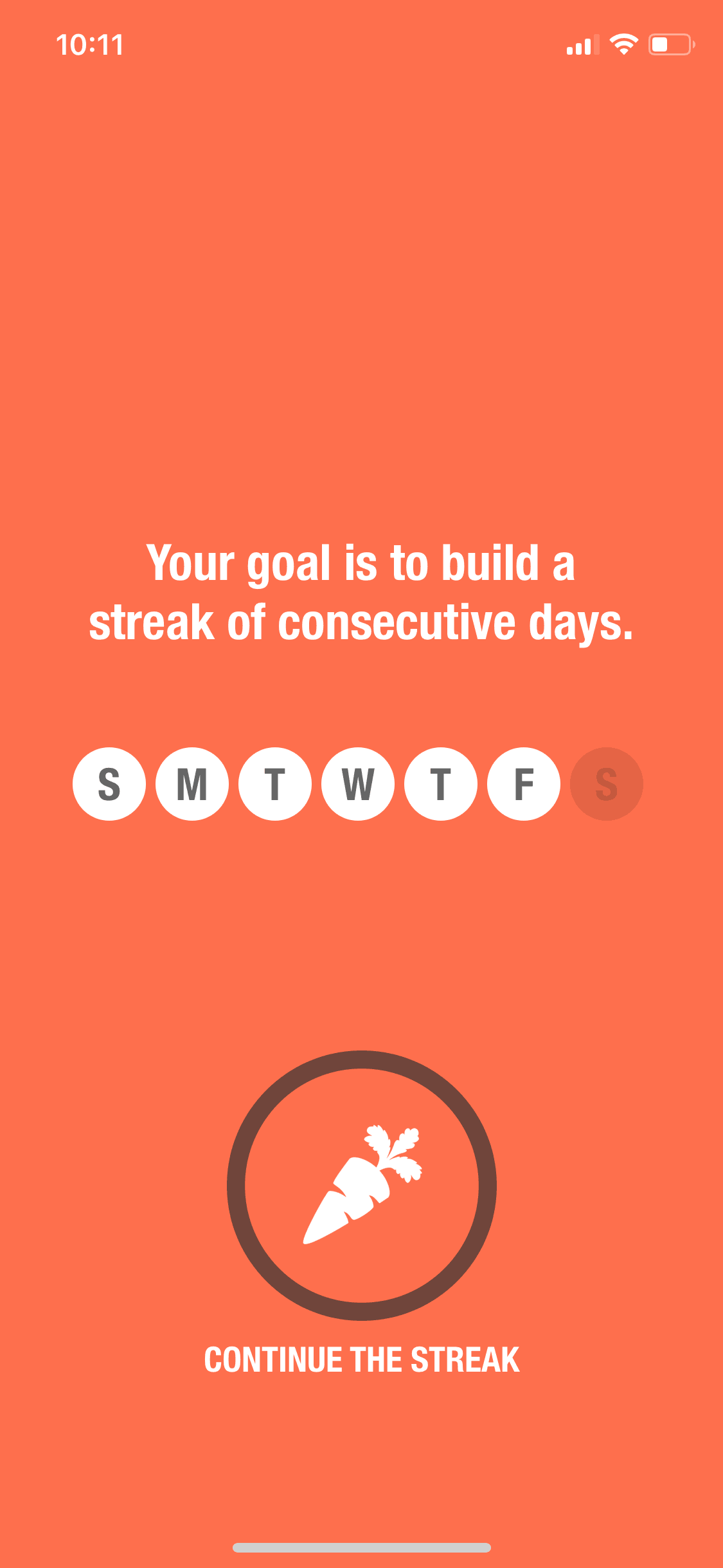 Streaks iOS Productivity interface screenshot 4