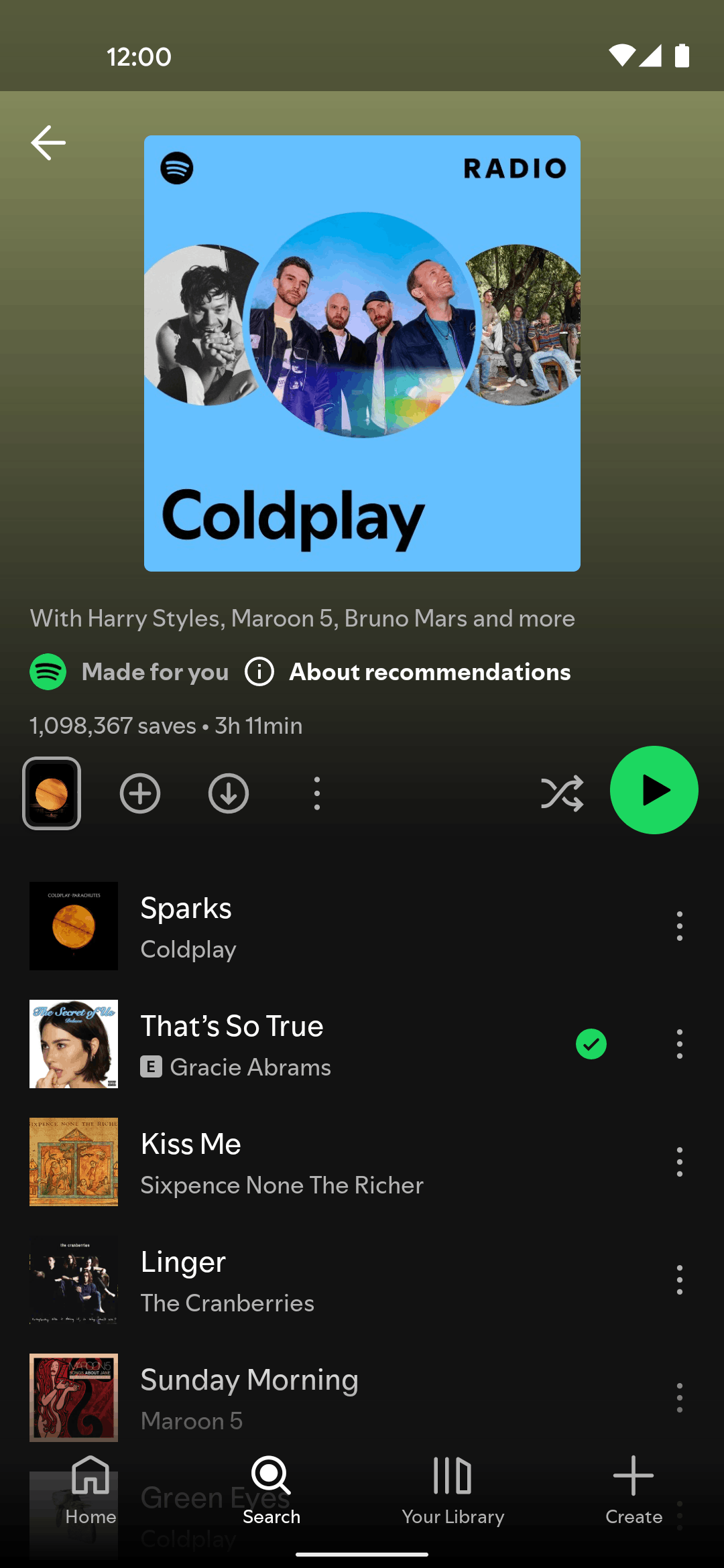 Spotify Android Music & Audio interface screenshot 10