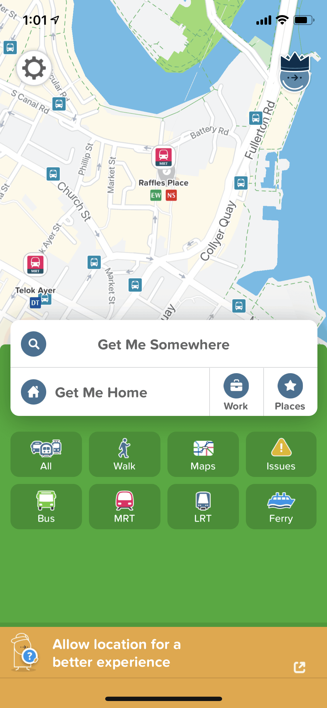 Citymapper iOS Maps & Navigation interface screenshot 10