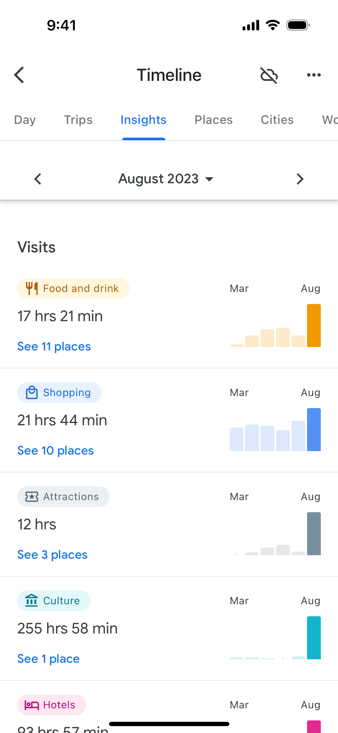 Google Maps iOS Maps & Navigation interface screenshot 3