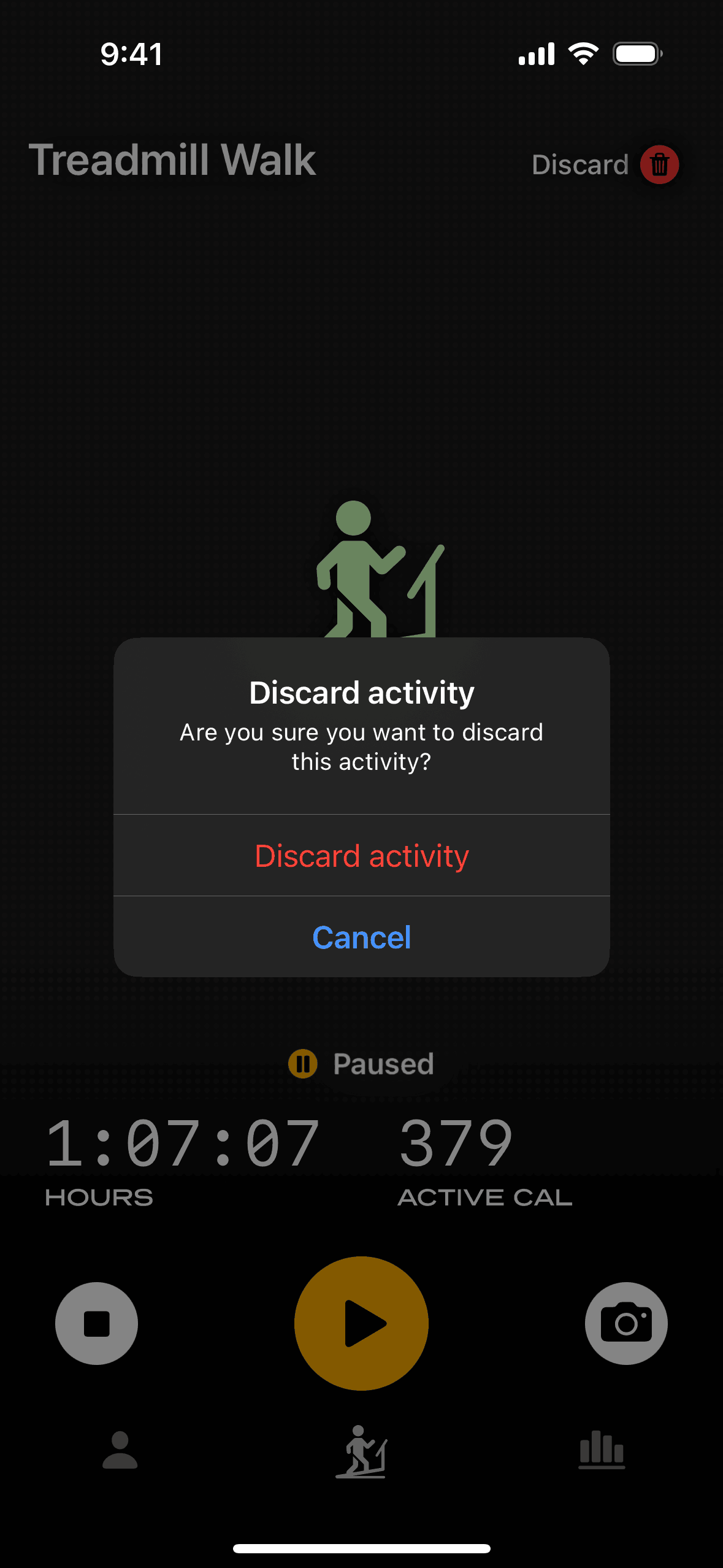 Any Distance iOS Health & Fitness interface screenshot 22