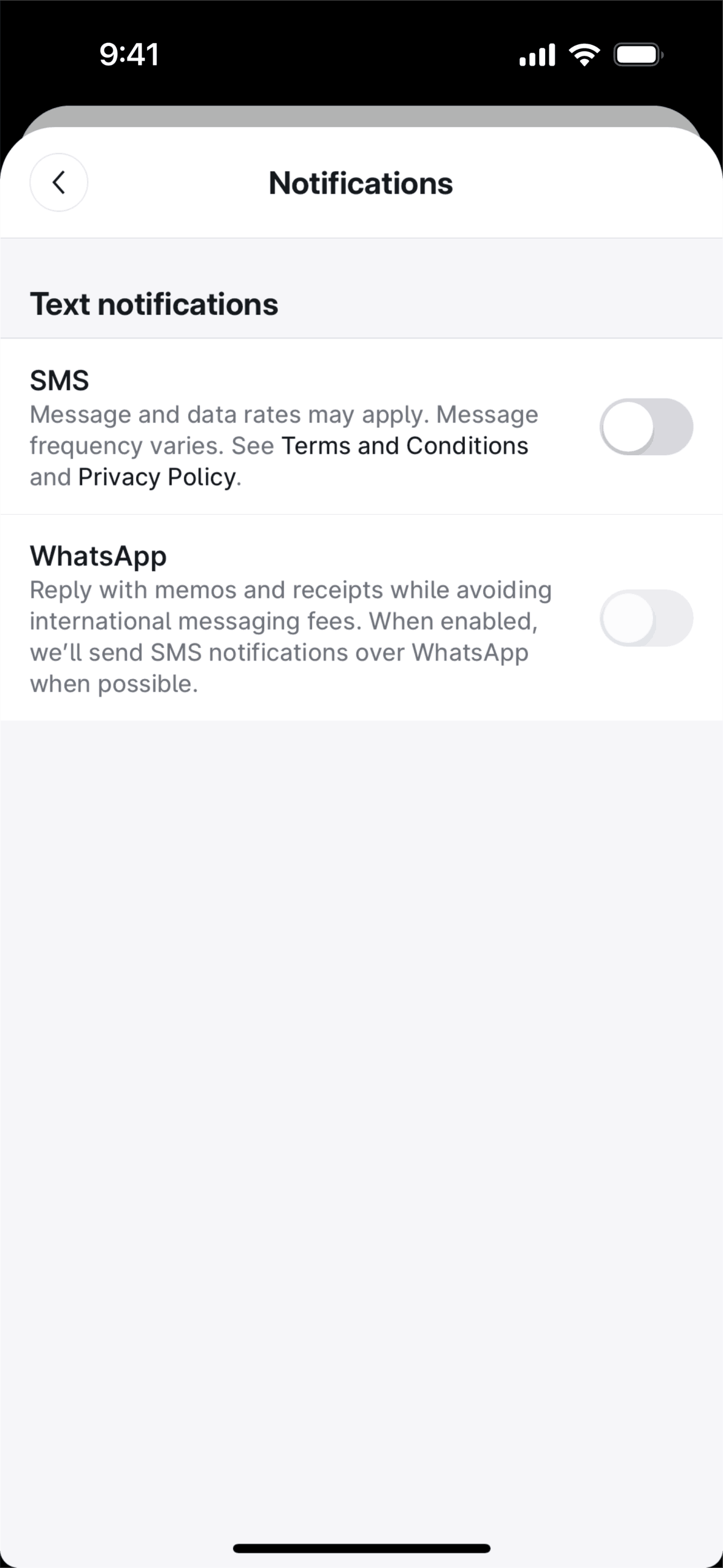 Brex iOS Business interface screenshot 12