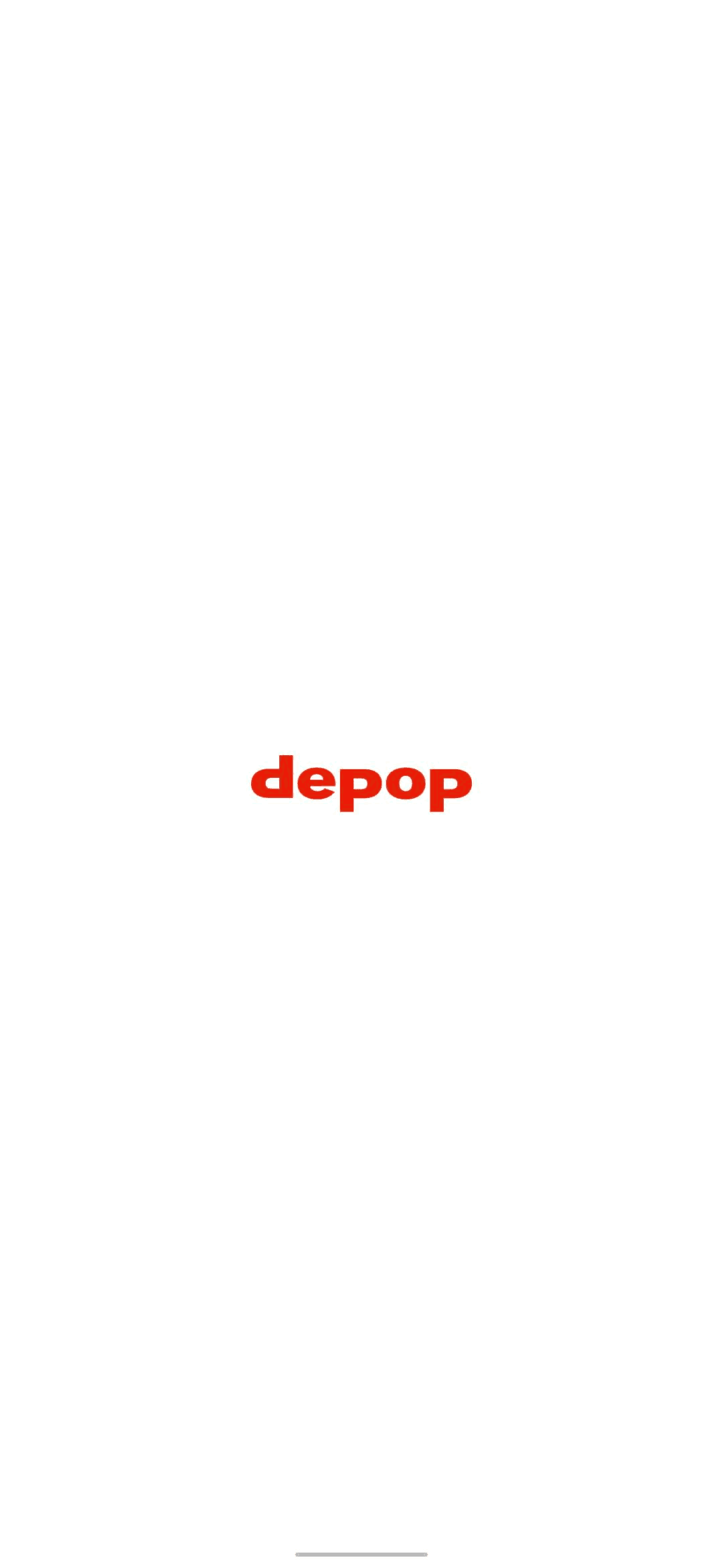 Depop Android Shopping interface screenshot 1