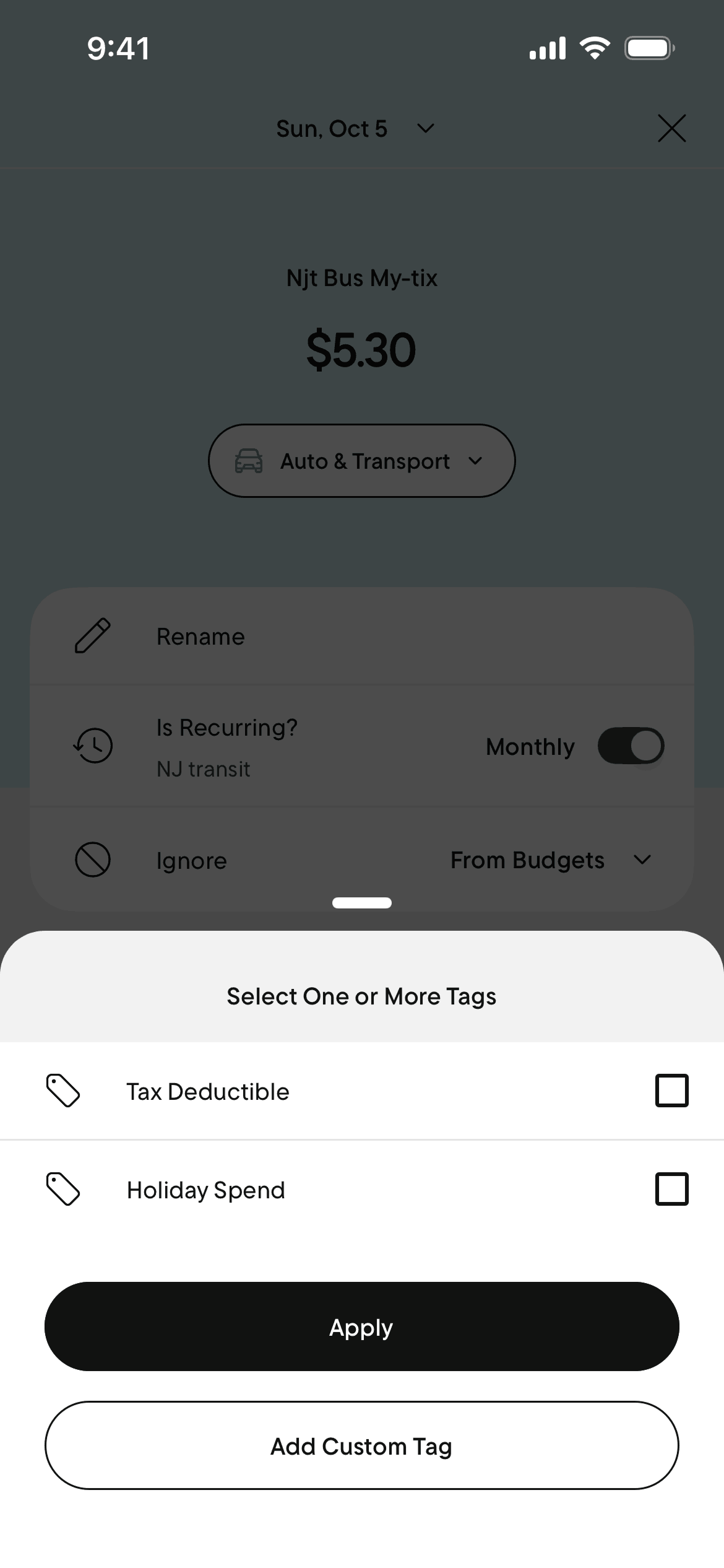 Rocket Money iOS Finance interface screenshot 5