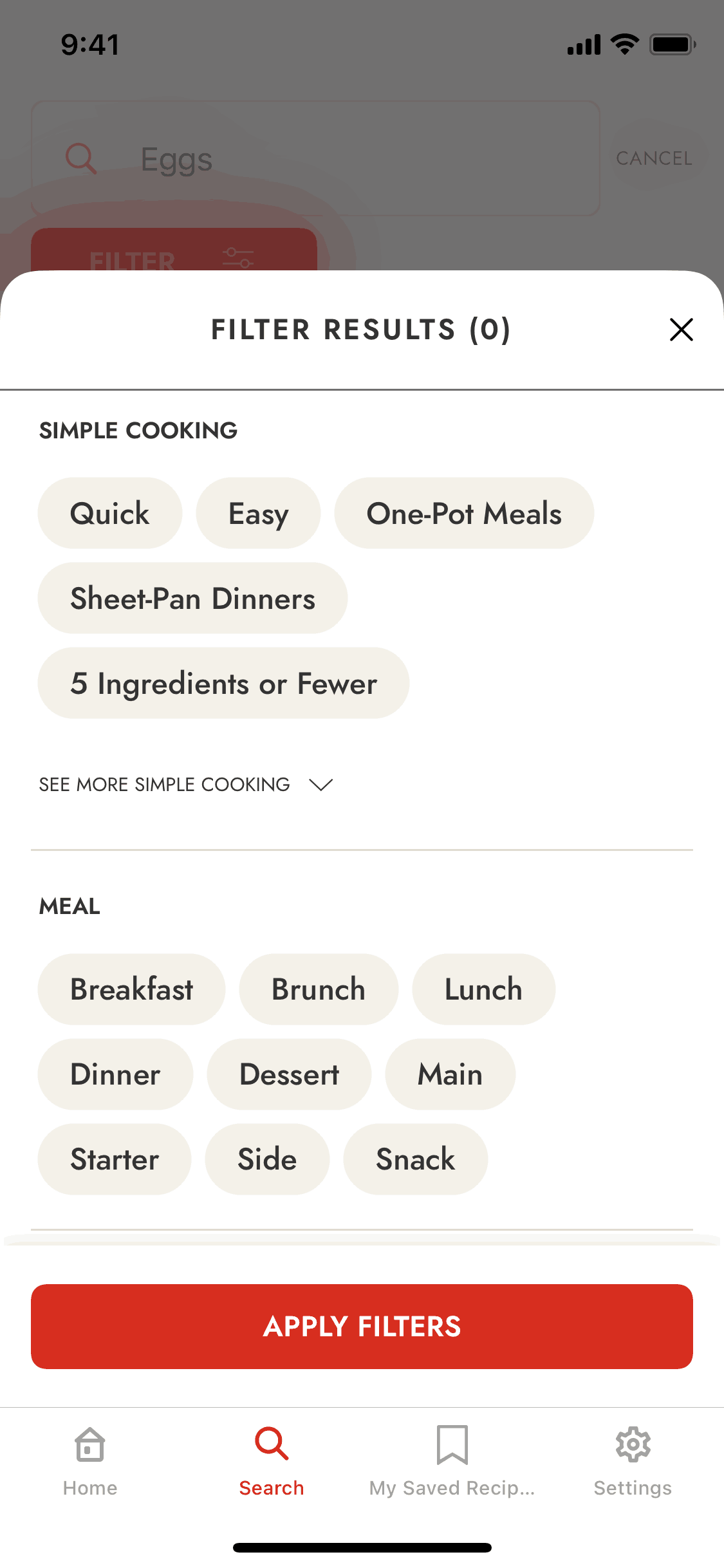 Epicurious iOS Food & Drink interface screenshot 15