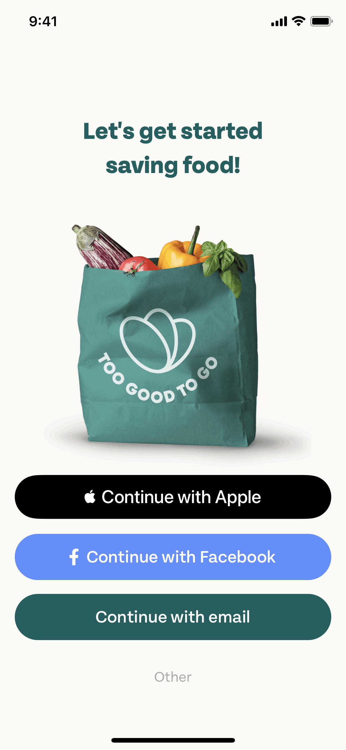 Too Good To Go iOS Food & Drink interface screenshot 4