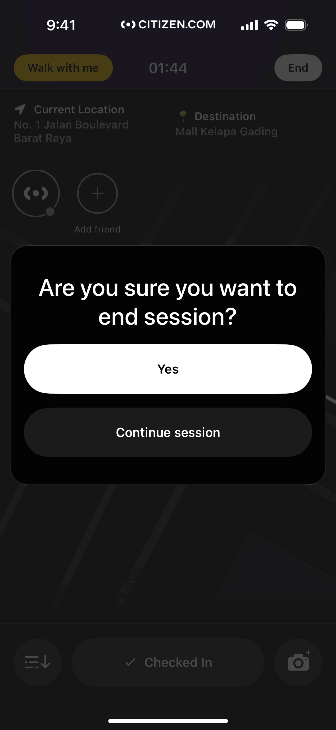 Citizen iOS News interface screenshot 17