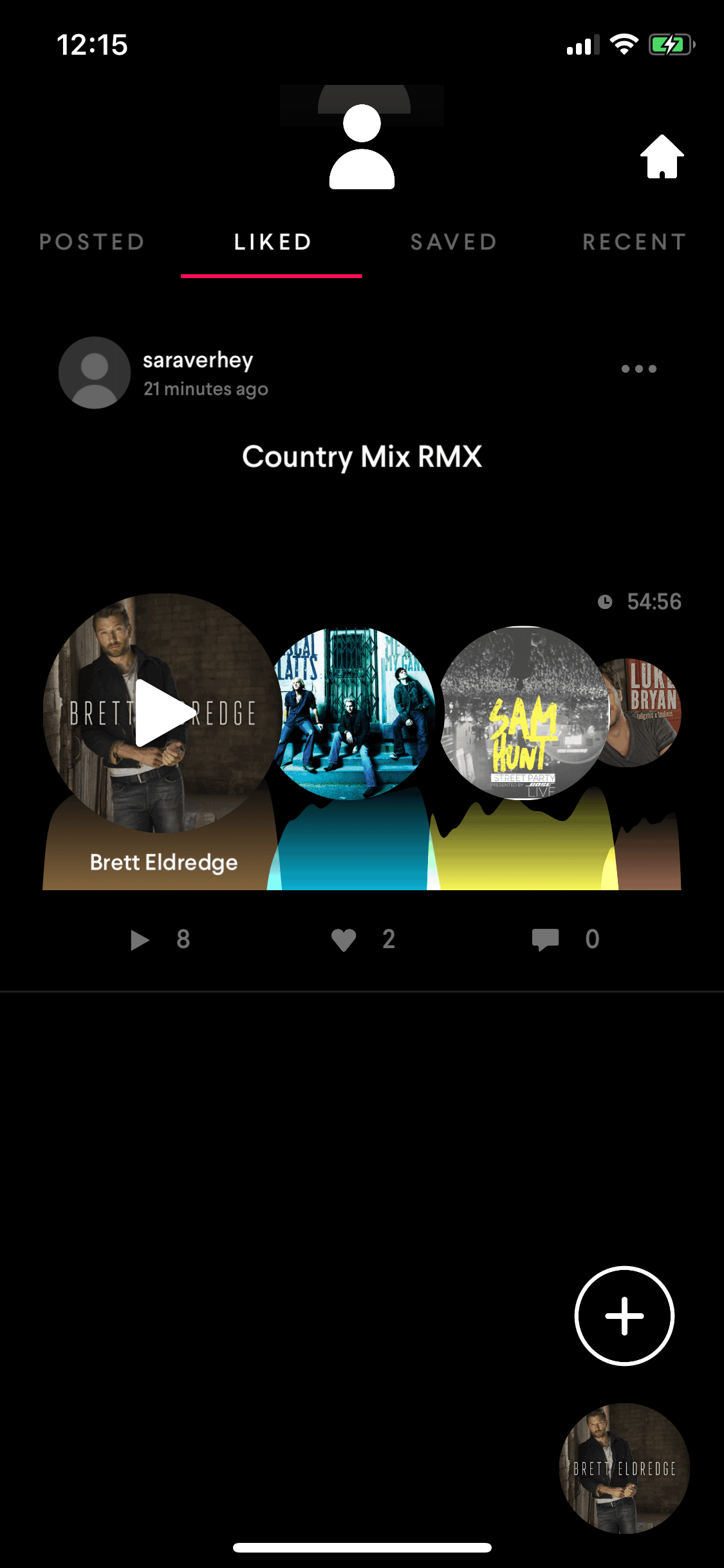 Pacemaker iOS Music & Audio interface screenshot 18