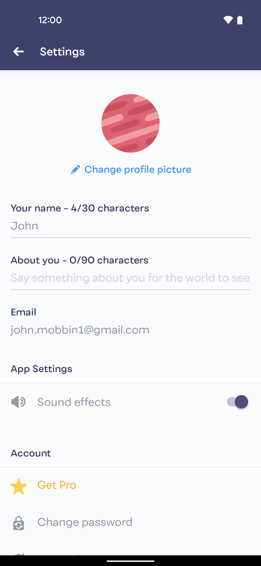 Mimo Android Education interface screenshot 22