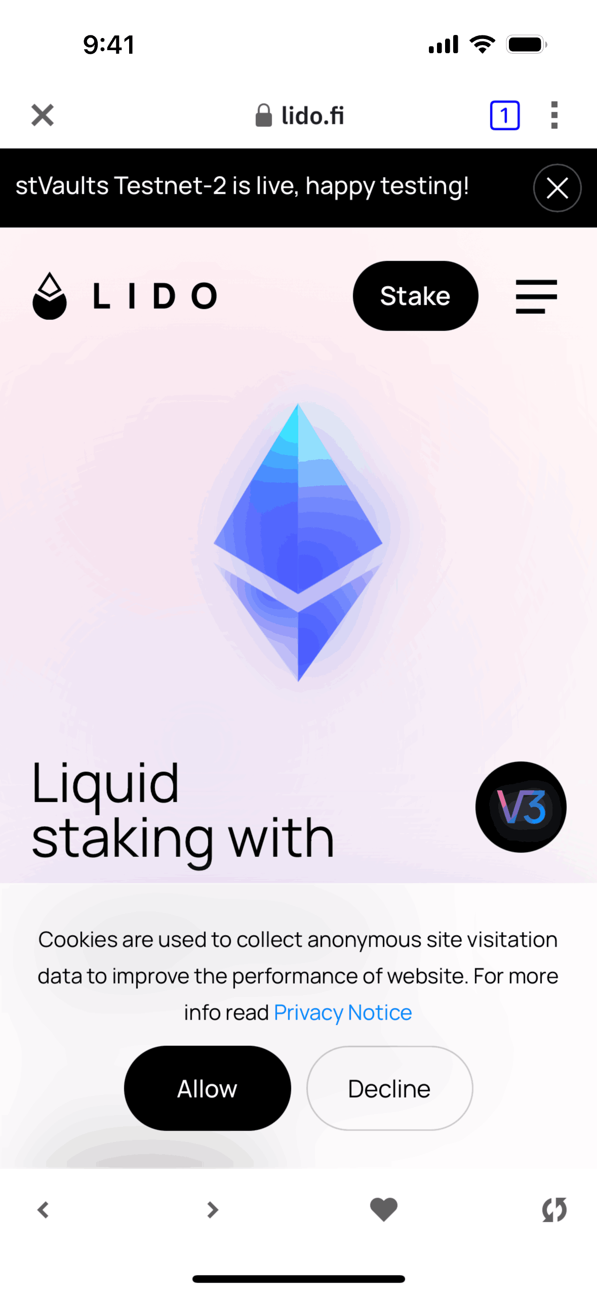 Trust Wallet iOS Crypto & Web3 interface screenshot 13