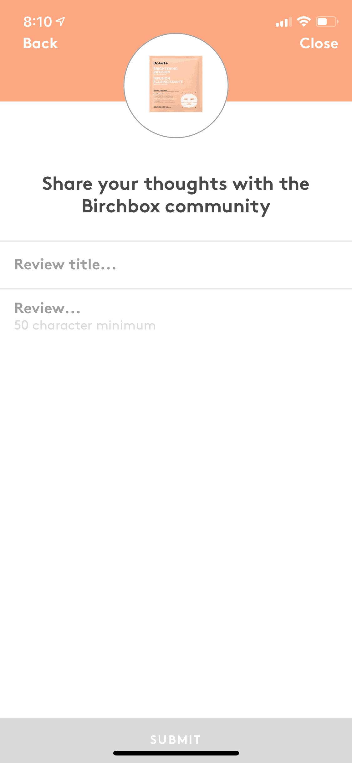 Birchbox iOS Shopping interface screenshot 22
