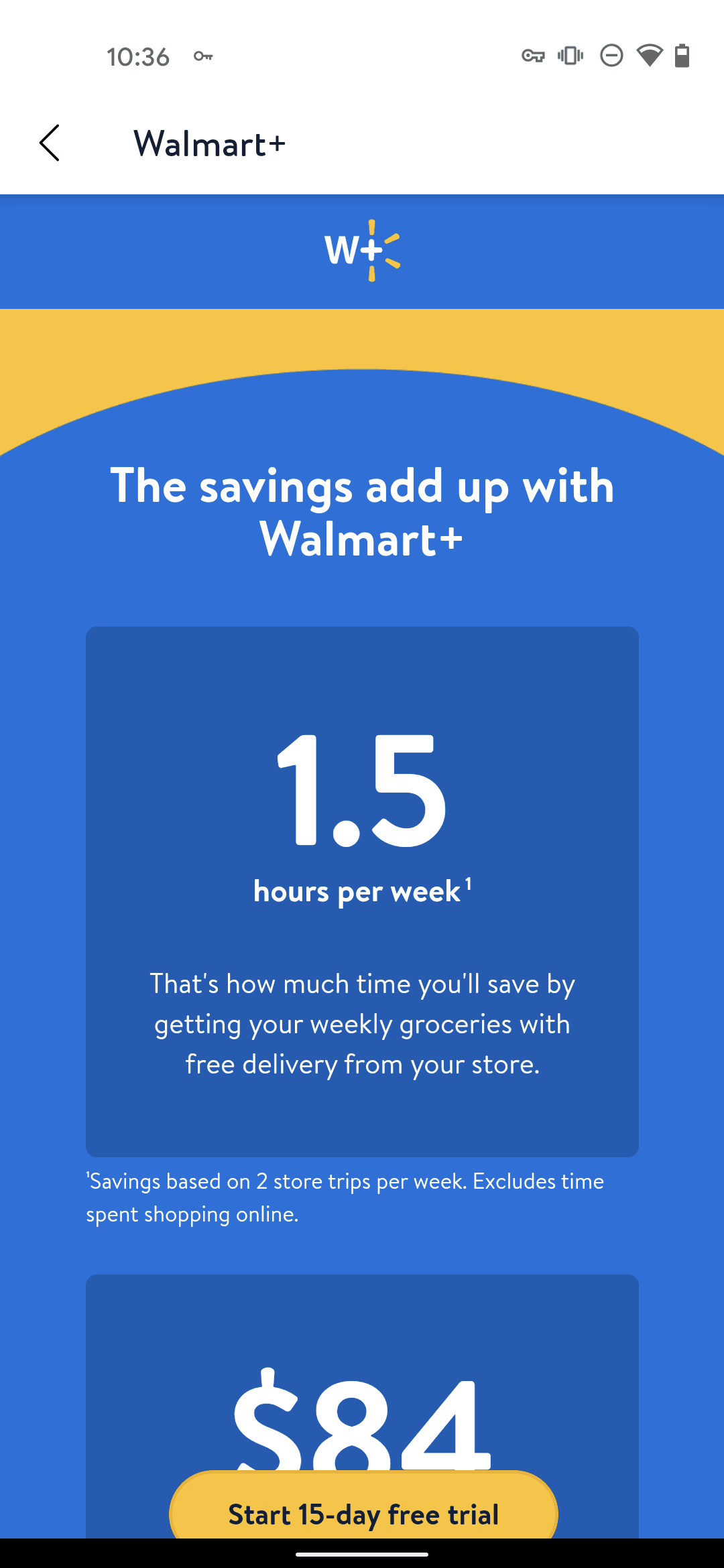 Walmart Android Shopping interface screenshot 13