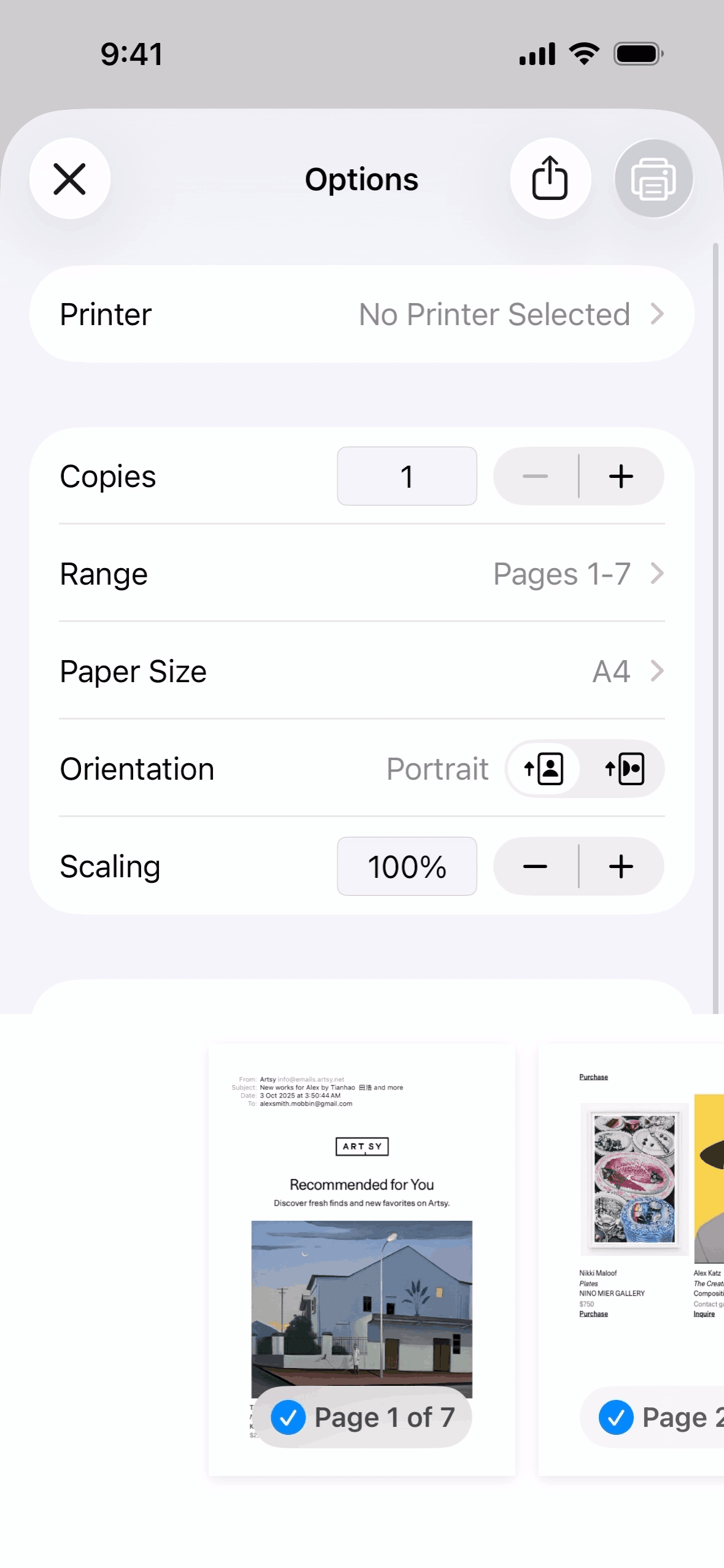Apple Mail iOS Productivity interface screenshot 12