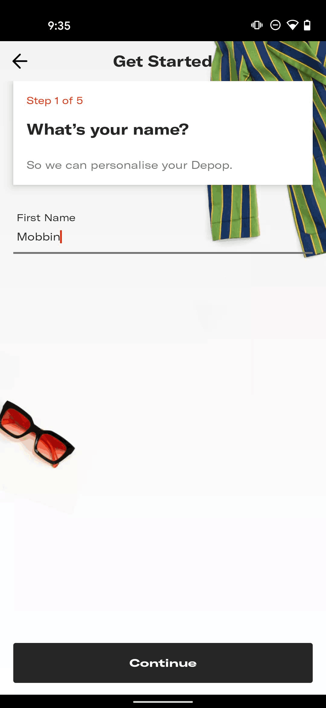 Depop Android Shopping interface screenshot 6