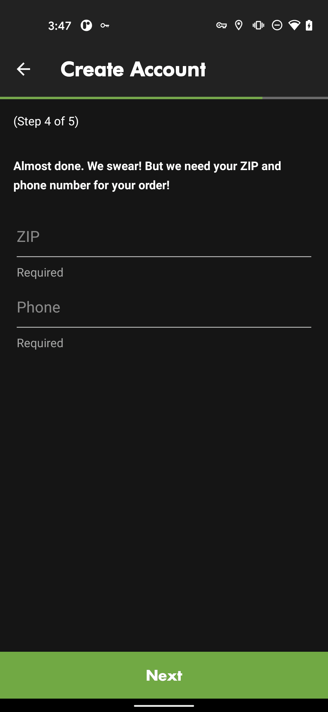 Shake Shack Android Food & Drink interface screenshot 14