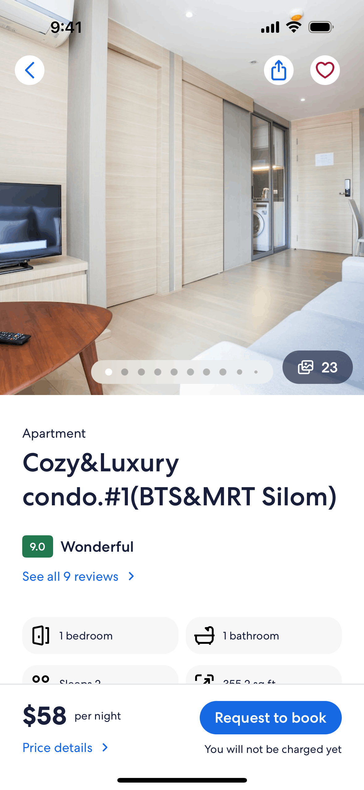 Vrbo iOS Real Estate interface screenshot 1