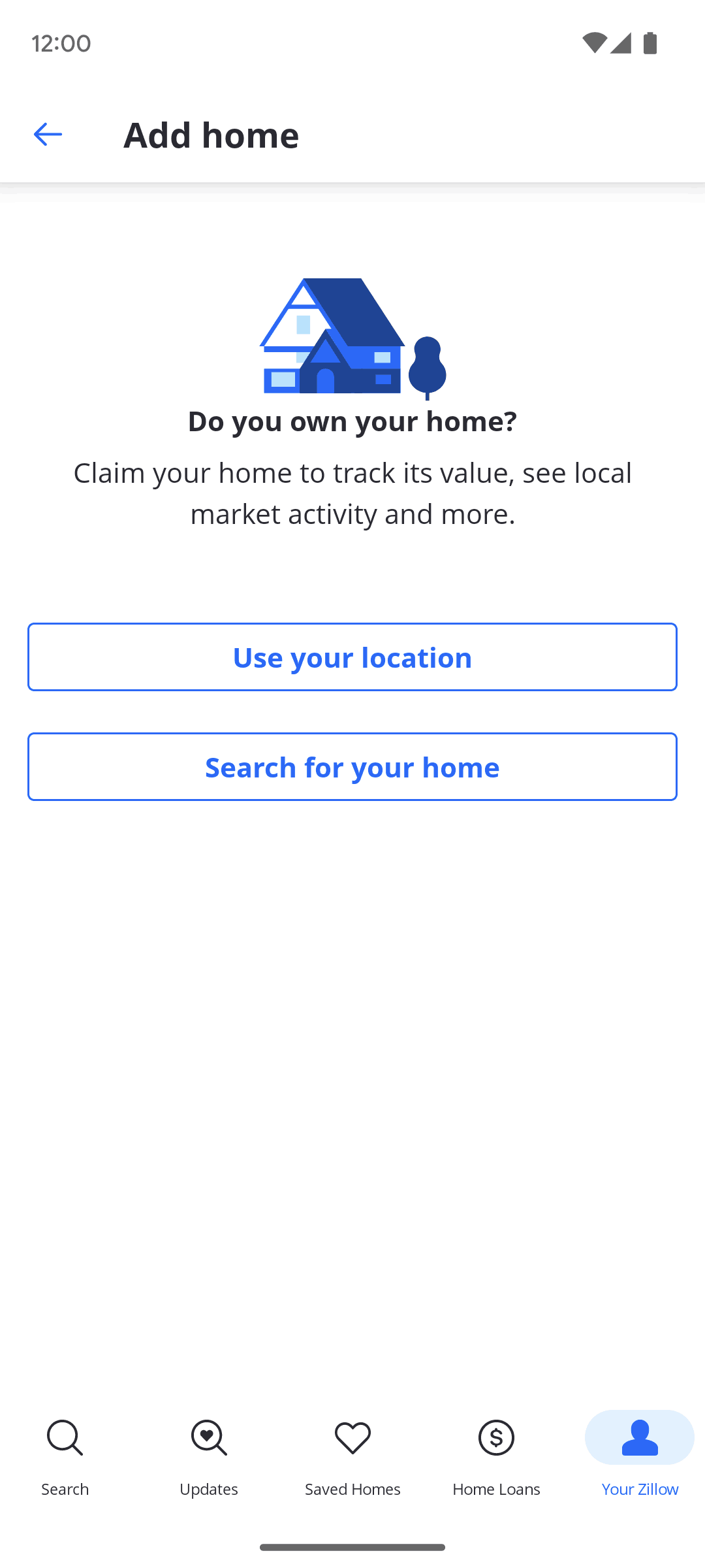 Zillow Android Real Estate interface screenshot 13