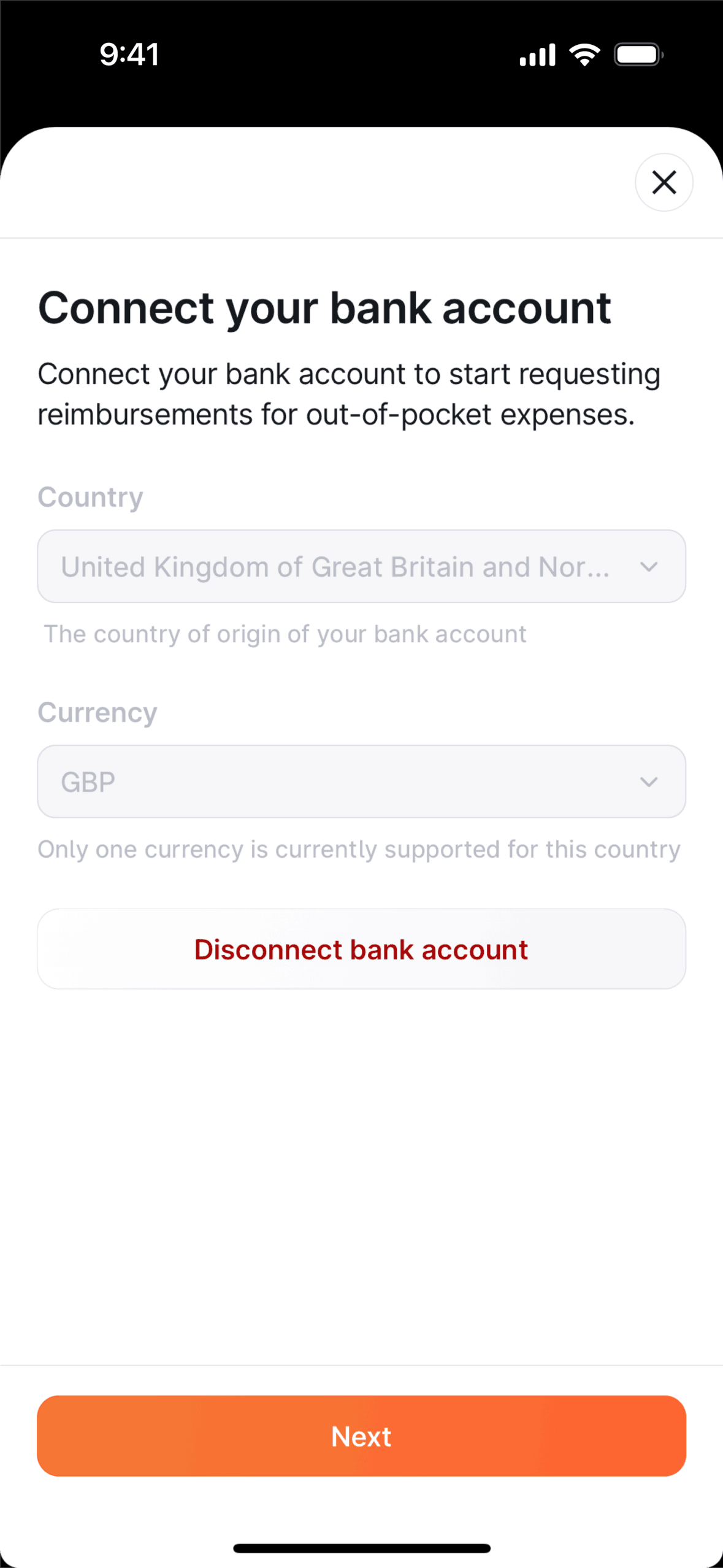 Brex iOS Business interface screenshot 14