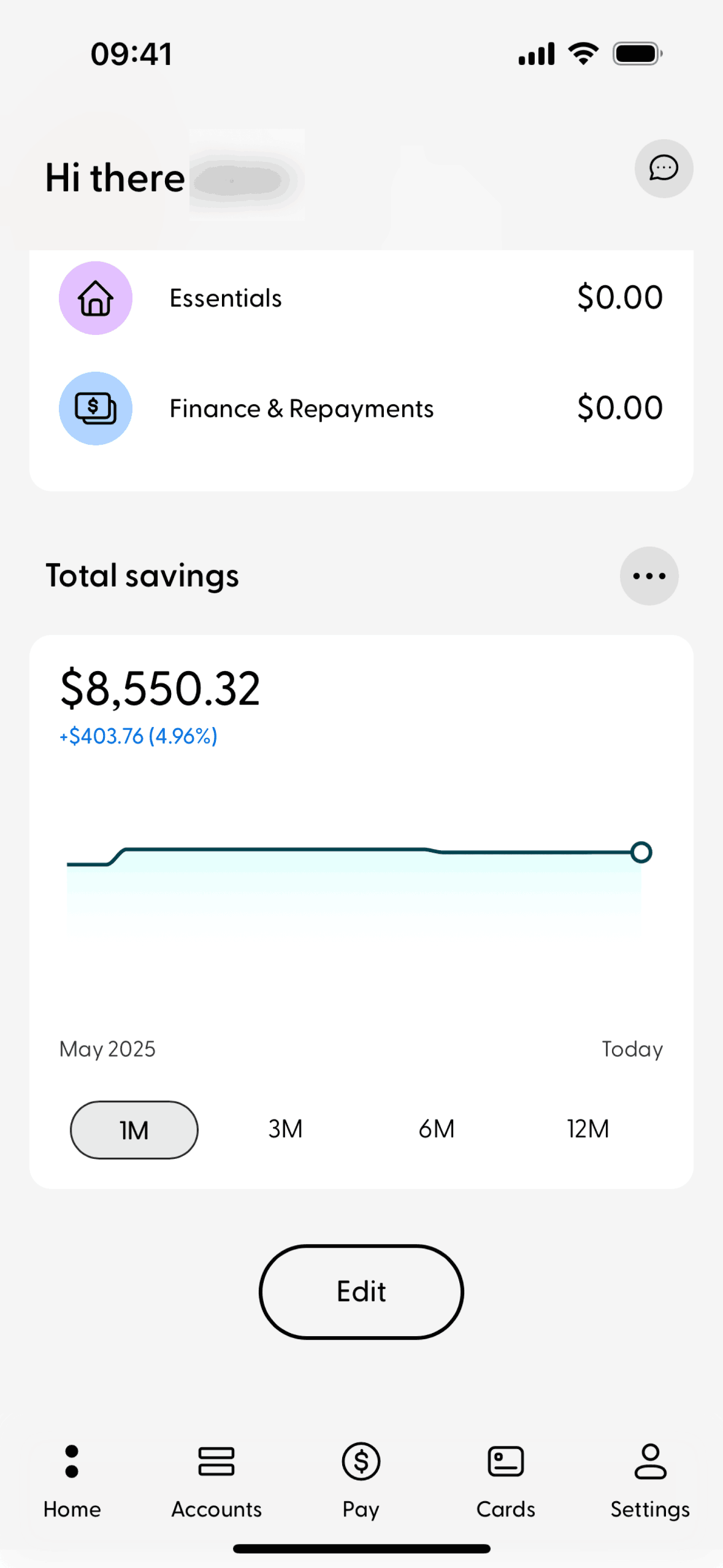 Ubank Money App iOS Finance interface screenshot 2