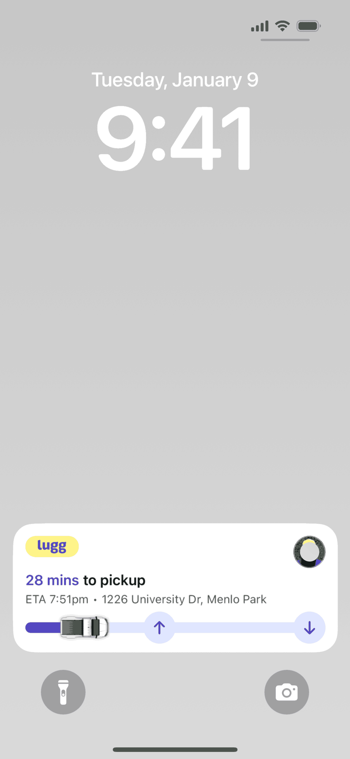 Lugg iOS Lifestyle interface screenshot 2